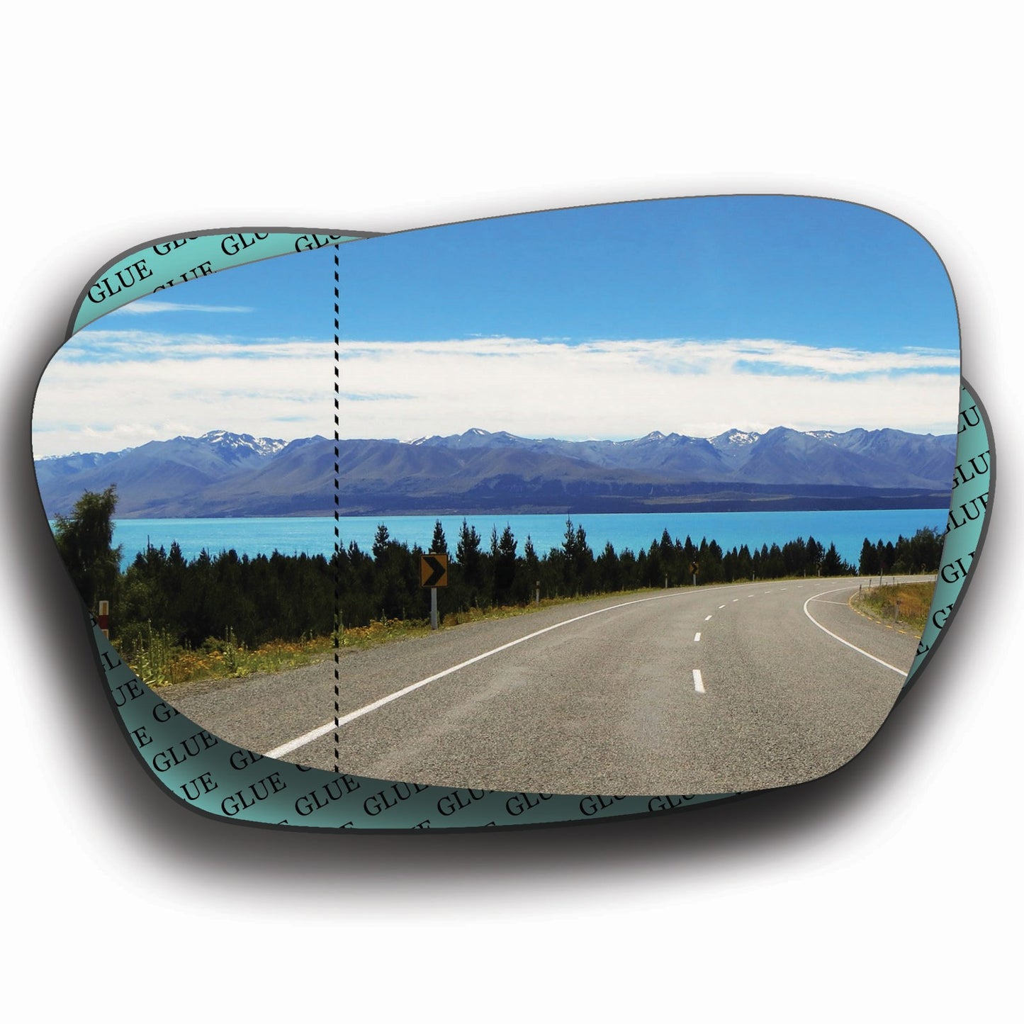 AGCP Spiegelglas für Saab 9-5 2010 - 2012