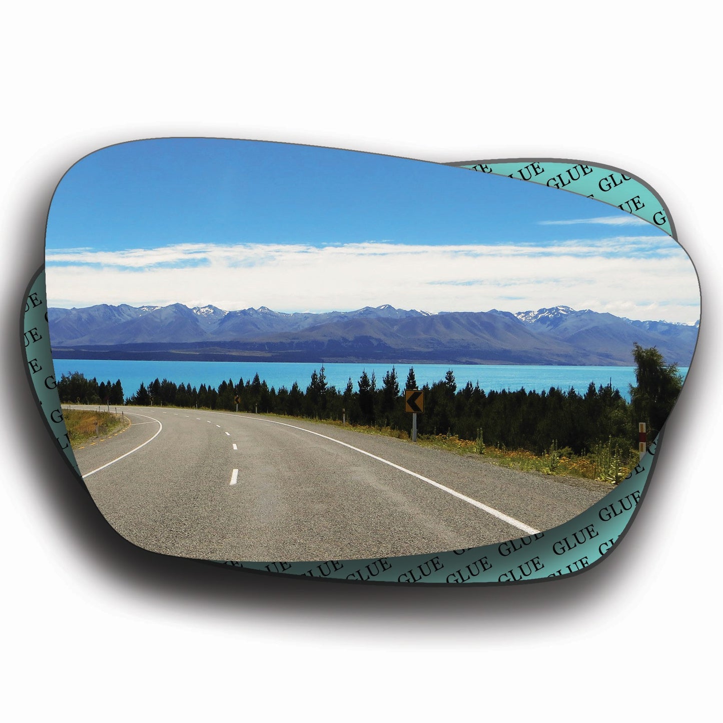 AGCP Spiegelglas für Saab 9-5 2010 - 2012