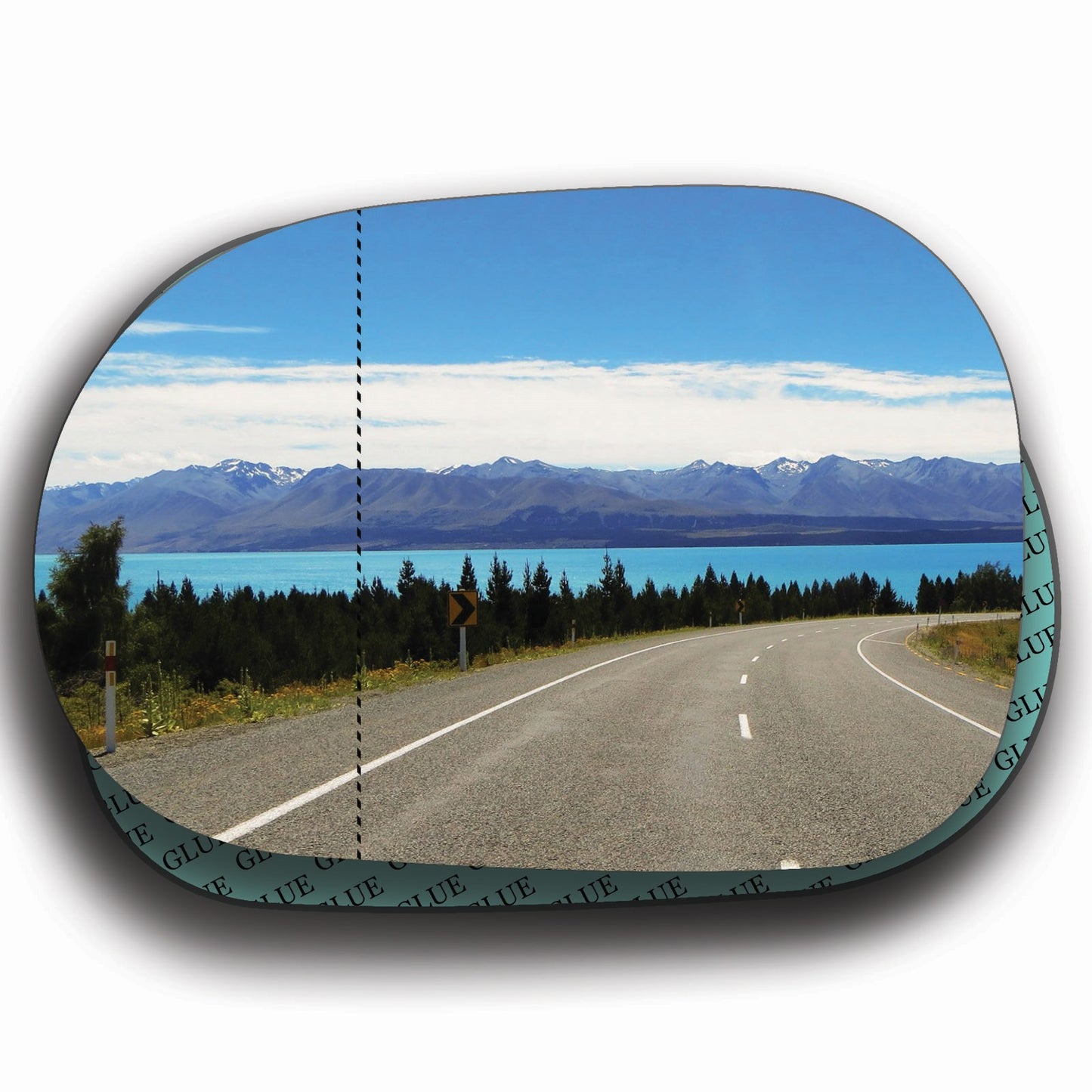 AGCP Spiegelglas für Mercedes ML W163 1998 - 2002