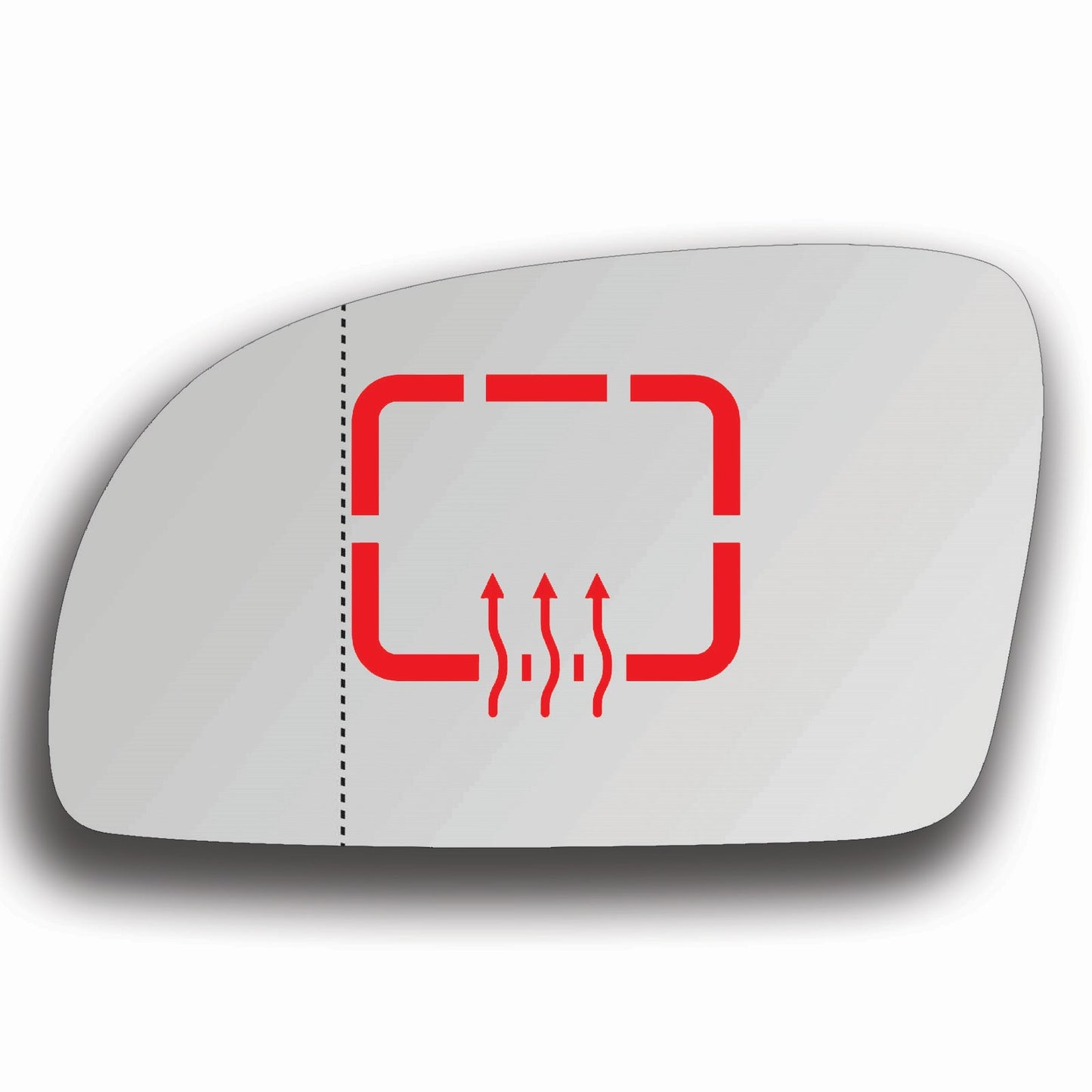 AGCP Spiegelglas Beheizt für Volkswagen New Beetle Coupe 1998 - 2002