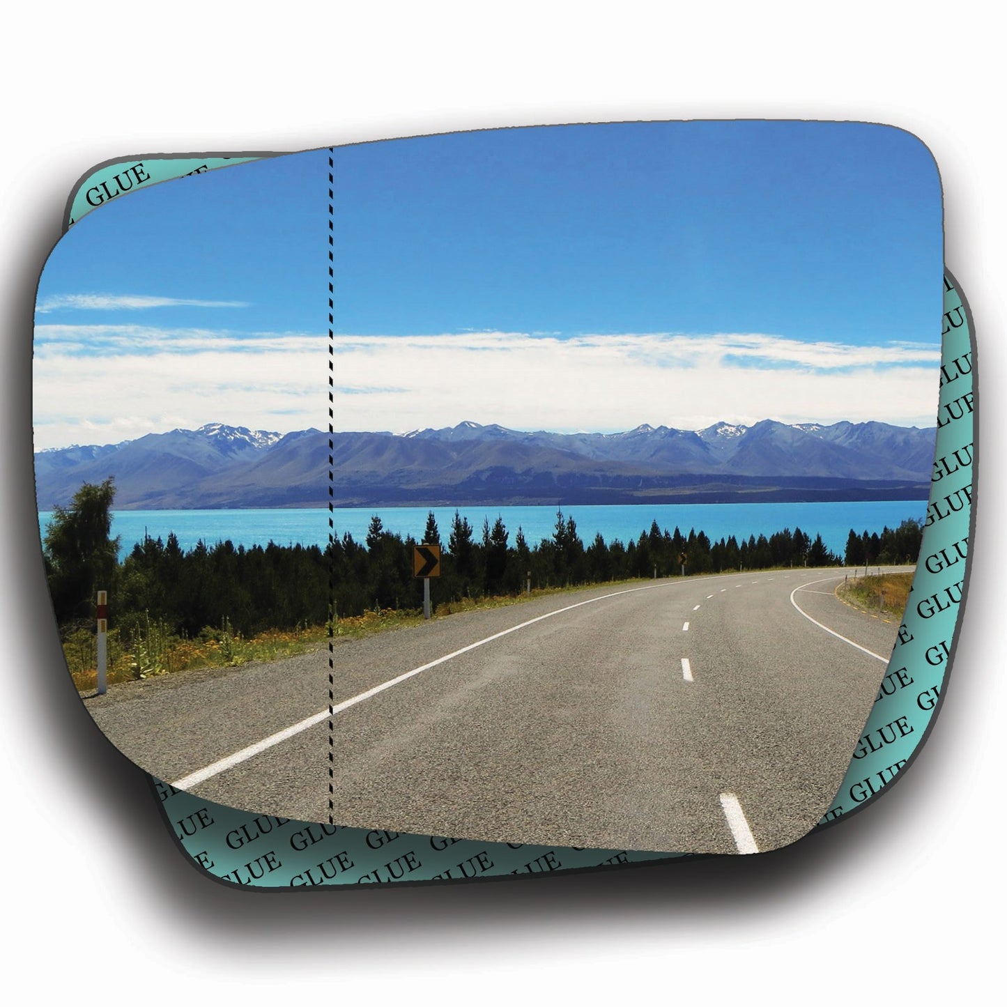 AGCP Spiegelglas für Nissan Qashqai J11 2013 - 2021