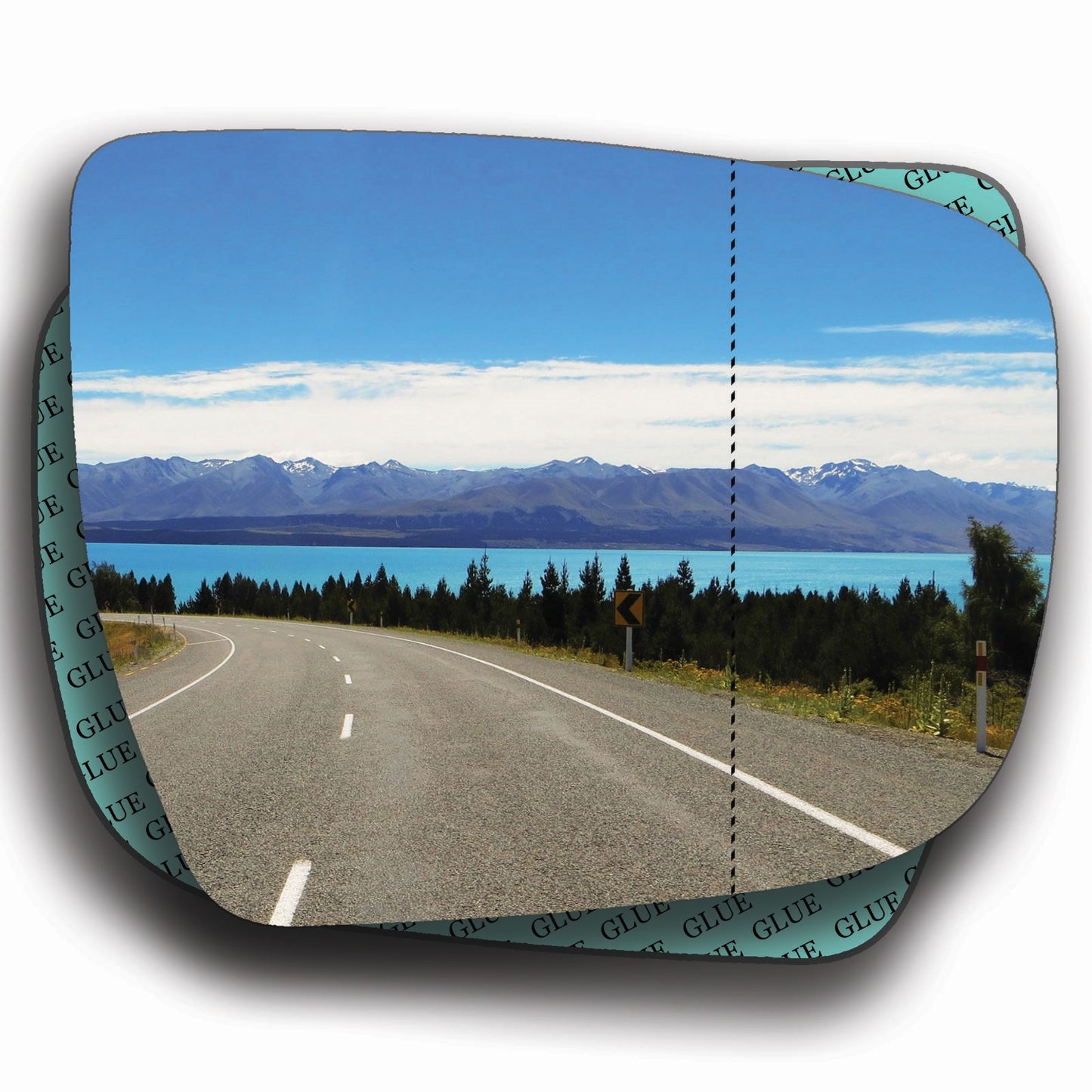 AGCP Spiegelglas für Nissan Qashqai J11 2013 - 2021
