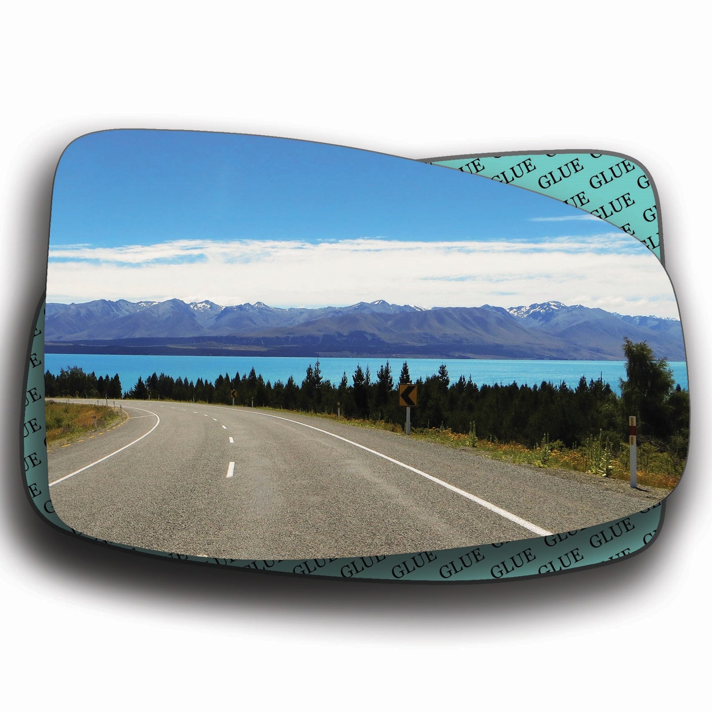AGCP Spiegelglas für Honda Fit 3 2013 - 2019