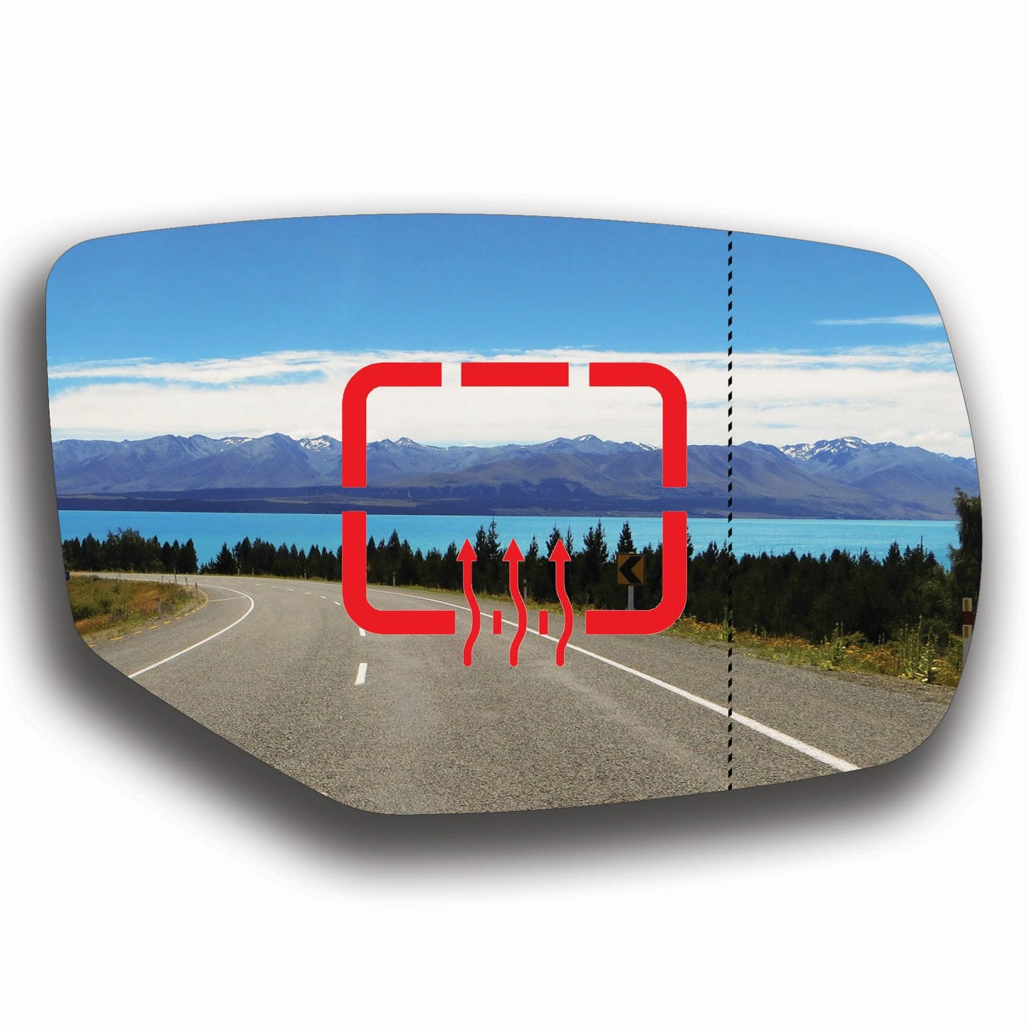 AGCP Spiegelglas Beheizt für Honda Accord (Americas) 9 2012 - 2017
