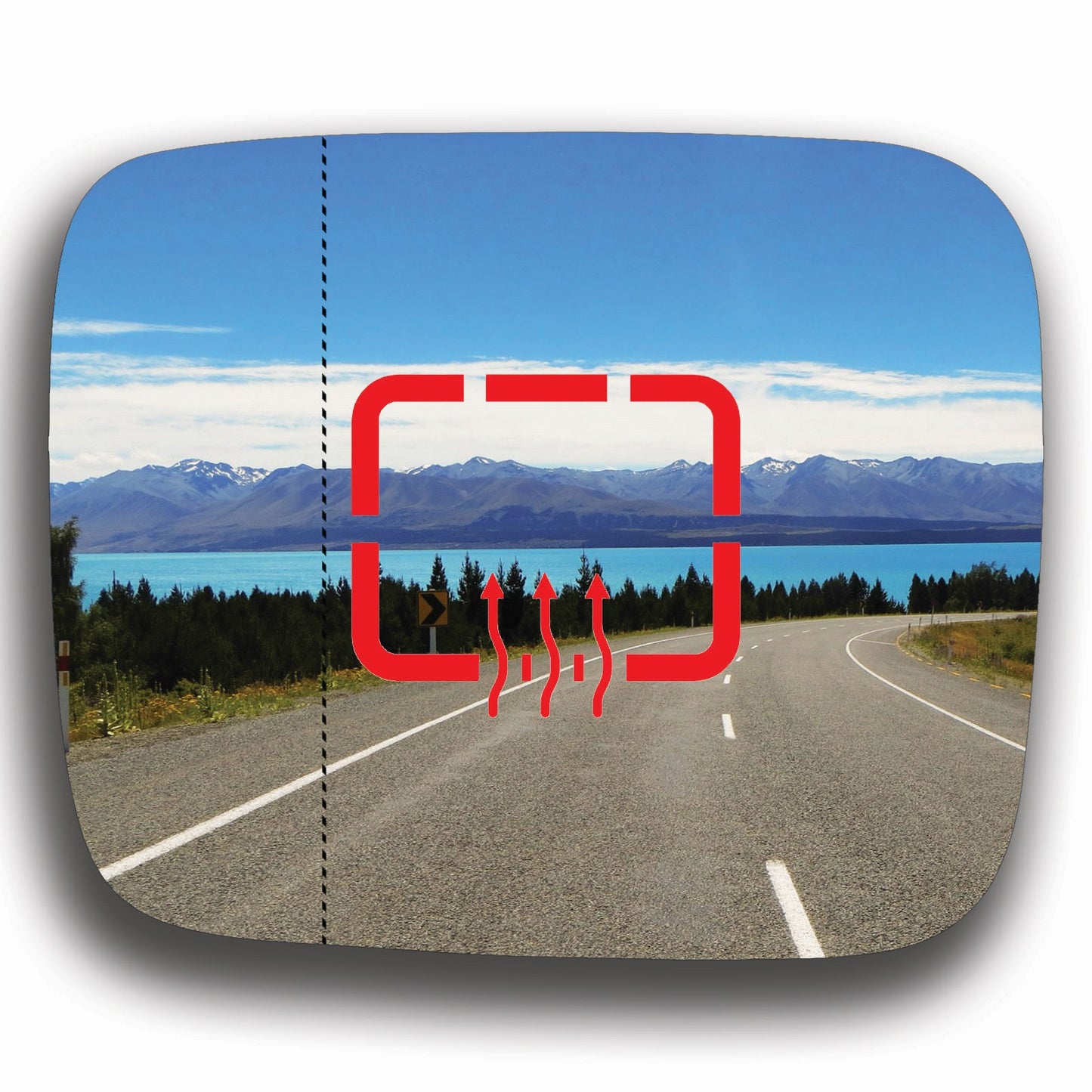 AGCP Spiegelglas Beheizt für Jeep Renegade 2014 - 2025