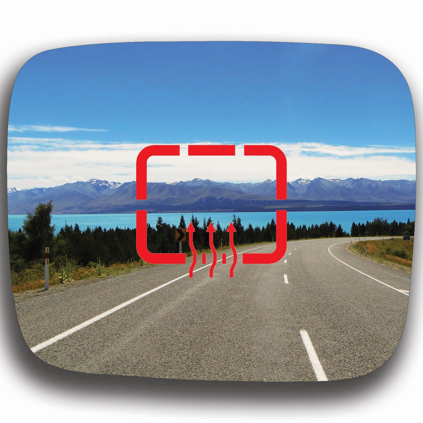 AGCP Spiegelglas Beheizt für Jeep Renegade 2014 - 2025