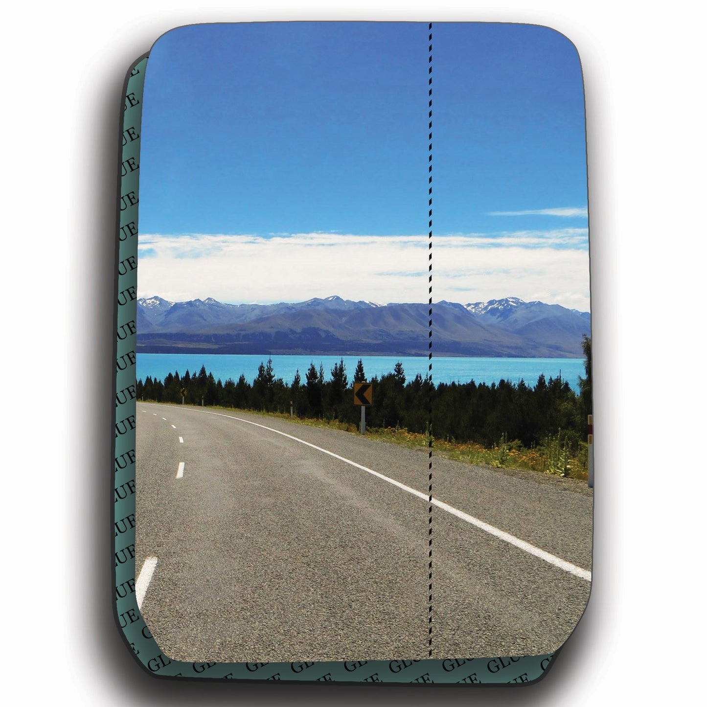 AGCP Spiegelglas für Toyota Land Cruiser J70 1984 - 2007