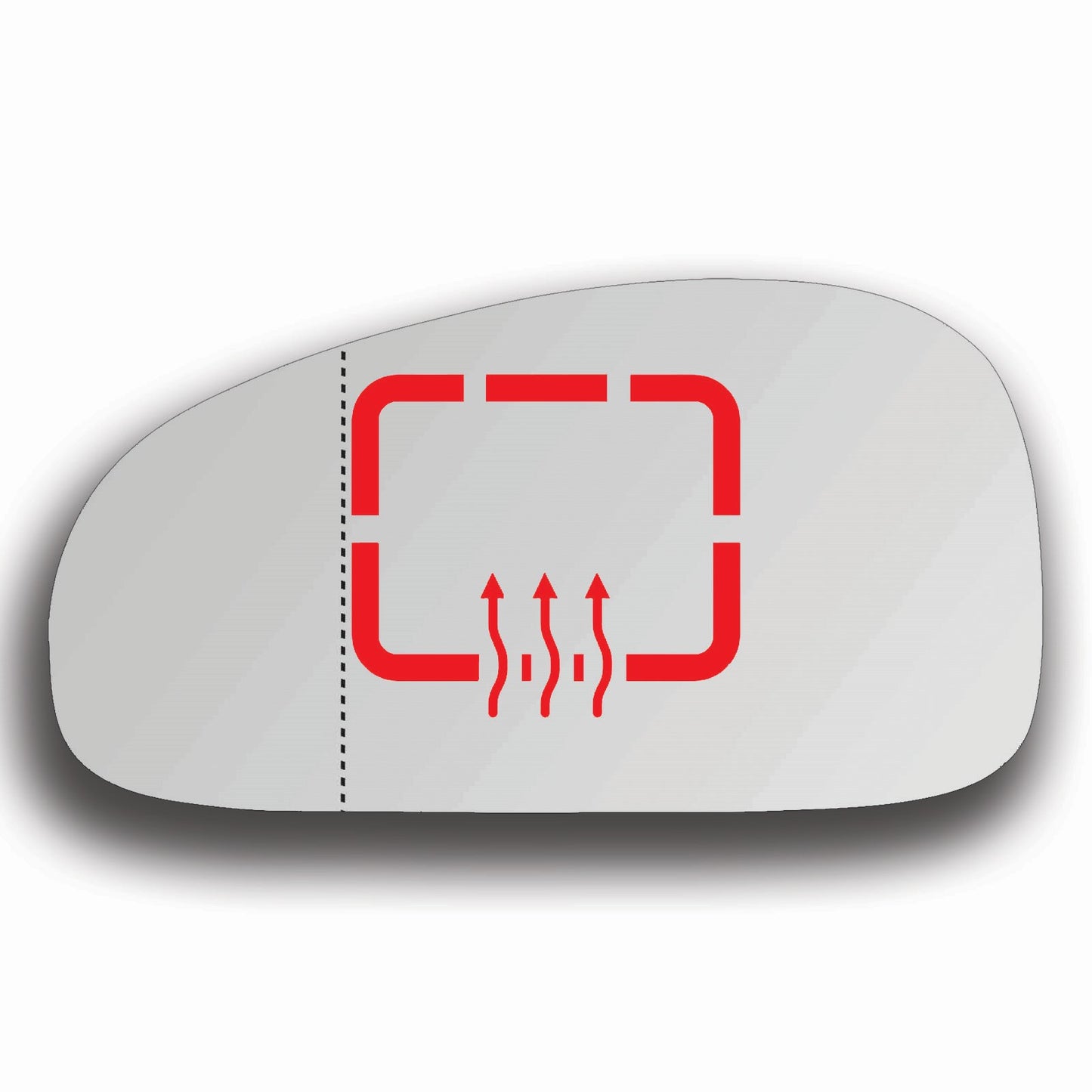 AGCP Spiegelglas Beheizt für Kia Magentis 2000 - 2005