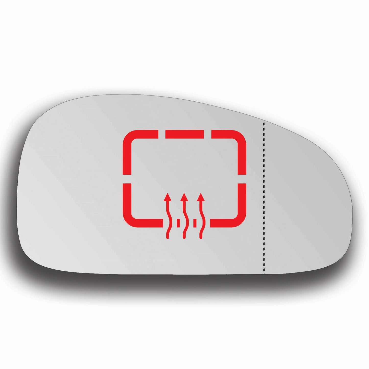 AGCP Spiegelglas Beheizt für Kia Magentis 2000 - 2005