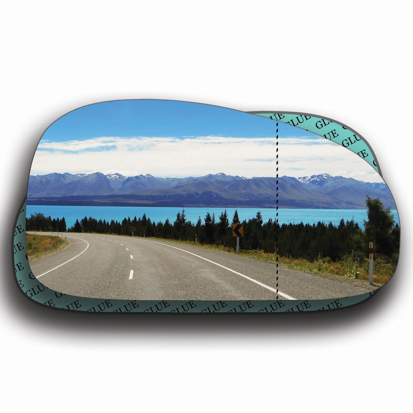 AGCP Spiegelglas für Kia Optima 2000 - 2005