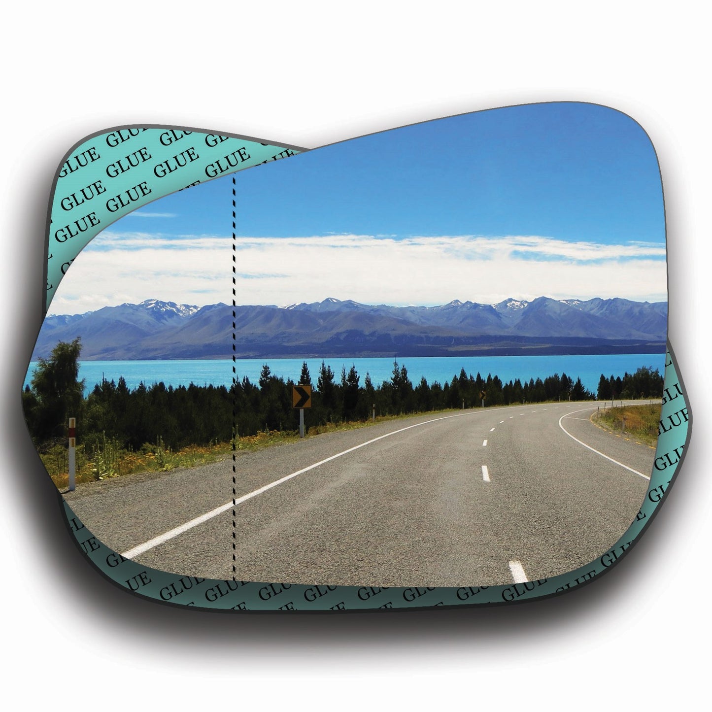 AGCP Spiegelglas für Toyota Harrier 2013 - 2020