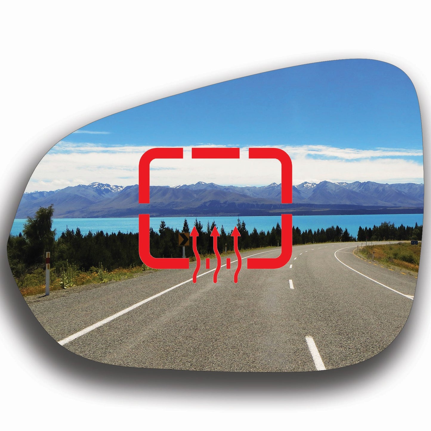 AGCP Spiegelglas Beheizt für Toyota Harrier 2020 - 2025