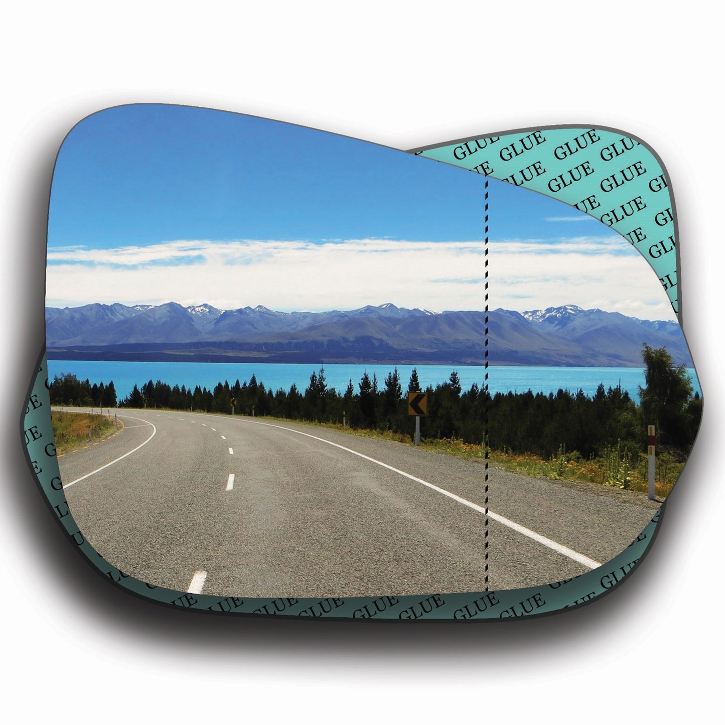 AGCP Spiegelglas für Toyota Harrier 2013 - 2020