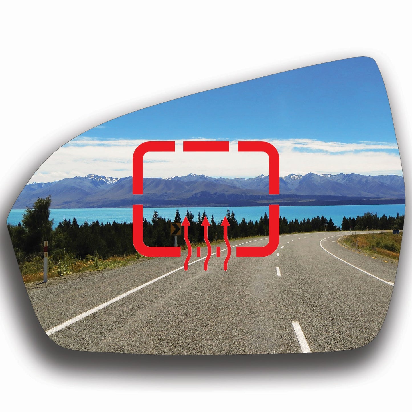 AGCP Spiegelglas Beheizt für Lincoln Nautilus 2019 - 2023