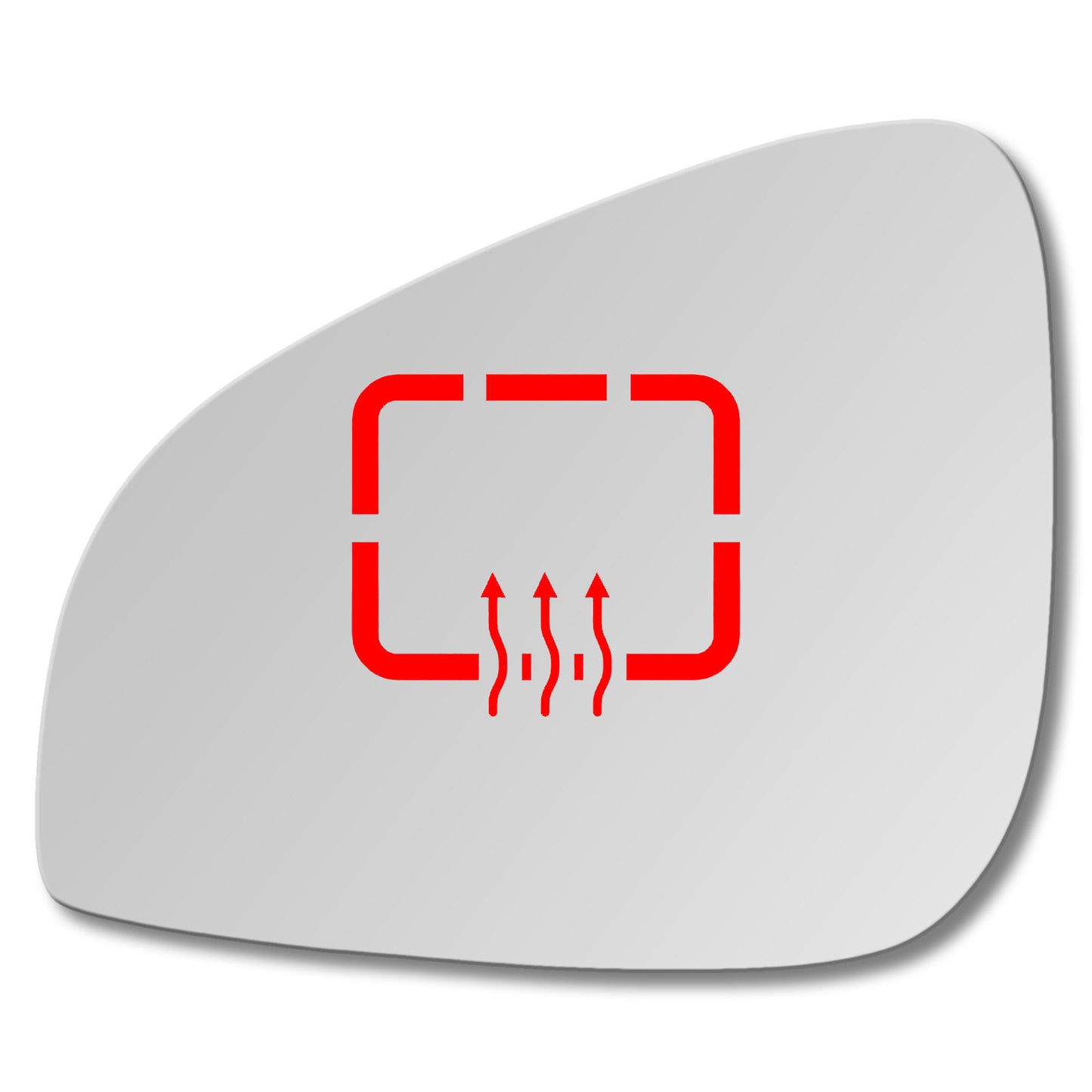 AGCP Spiegelglas Beheizt für Peugeot 407 2009 - 2010