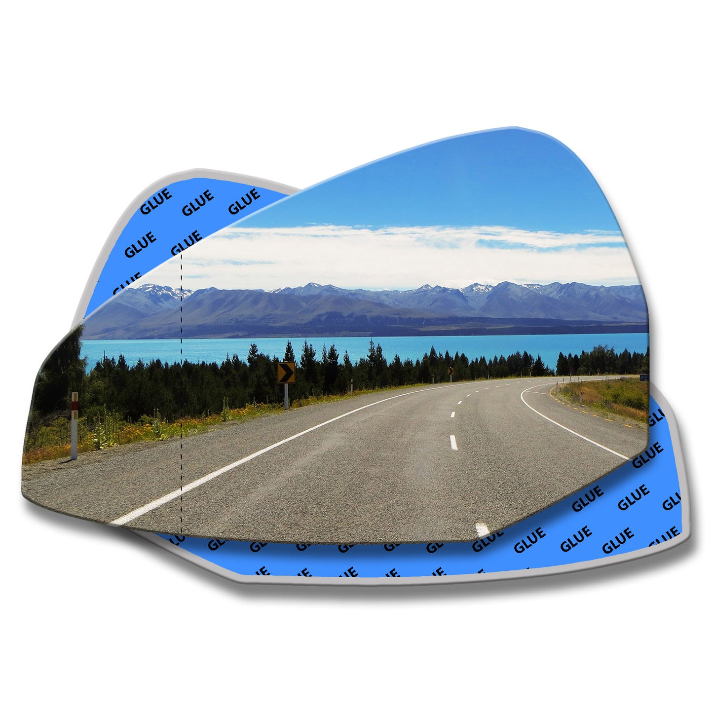 AGCP Spiegelglas für Audi A4 B9 2016 - 2025
