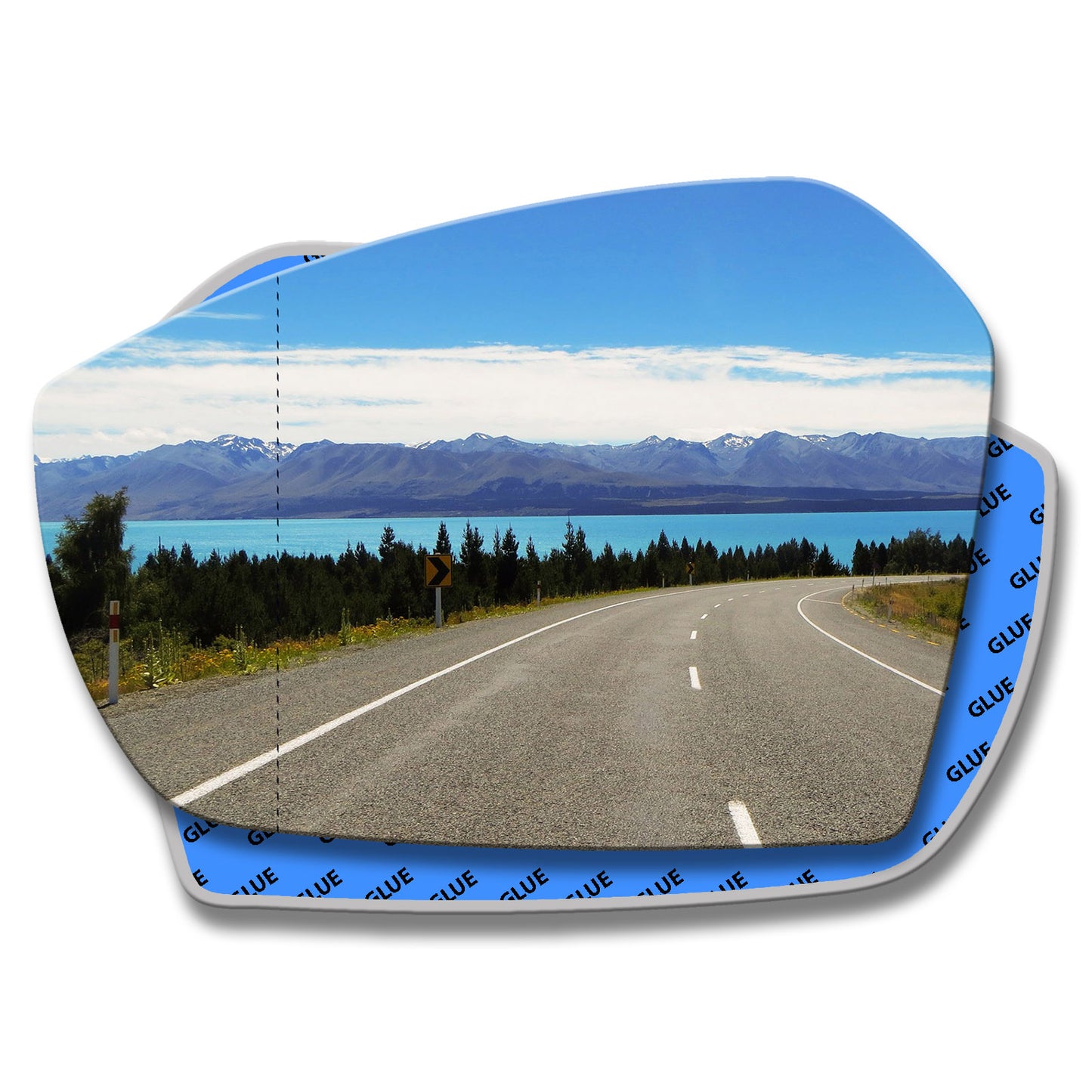 AGCP Spiegelglas für Ford Escape 3 2016 - 2019