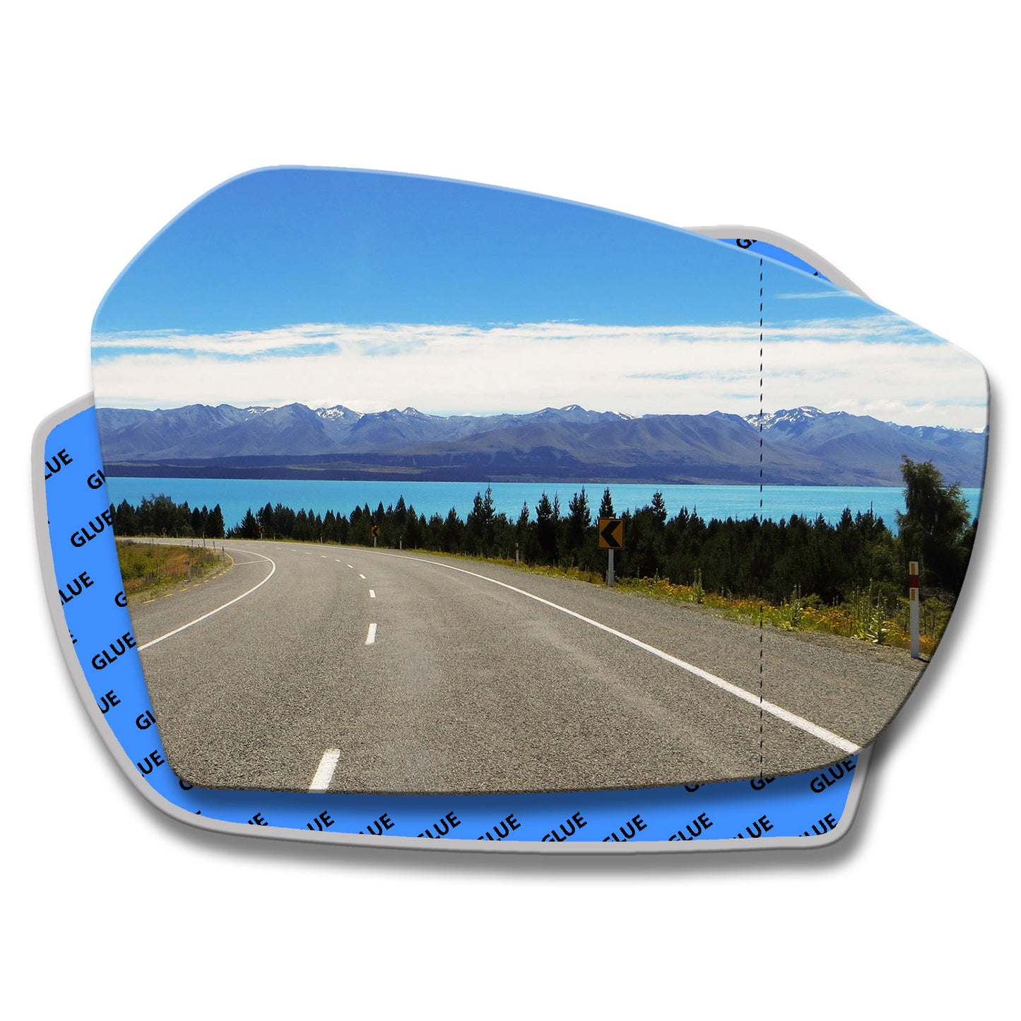 AGCP Spiegelglas für Ford Escape 3 2016 - 2019