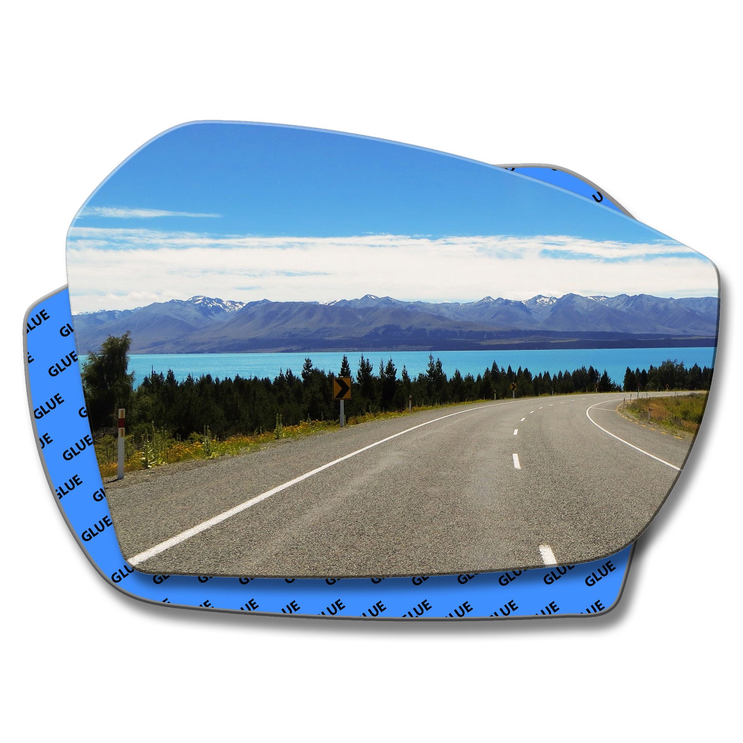 AGCP Spiegelglas für Ford Escape 3 2016 - 2019