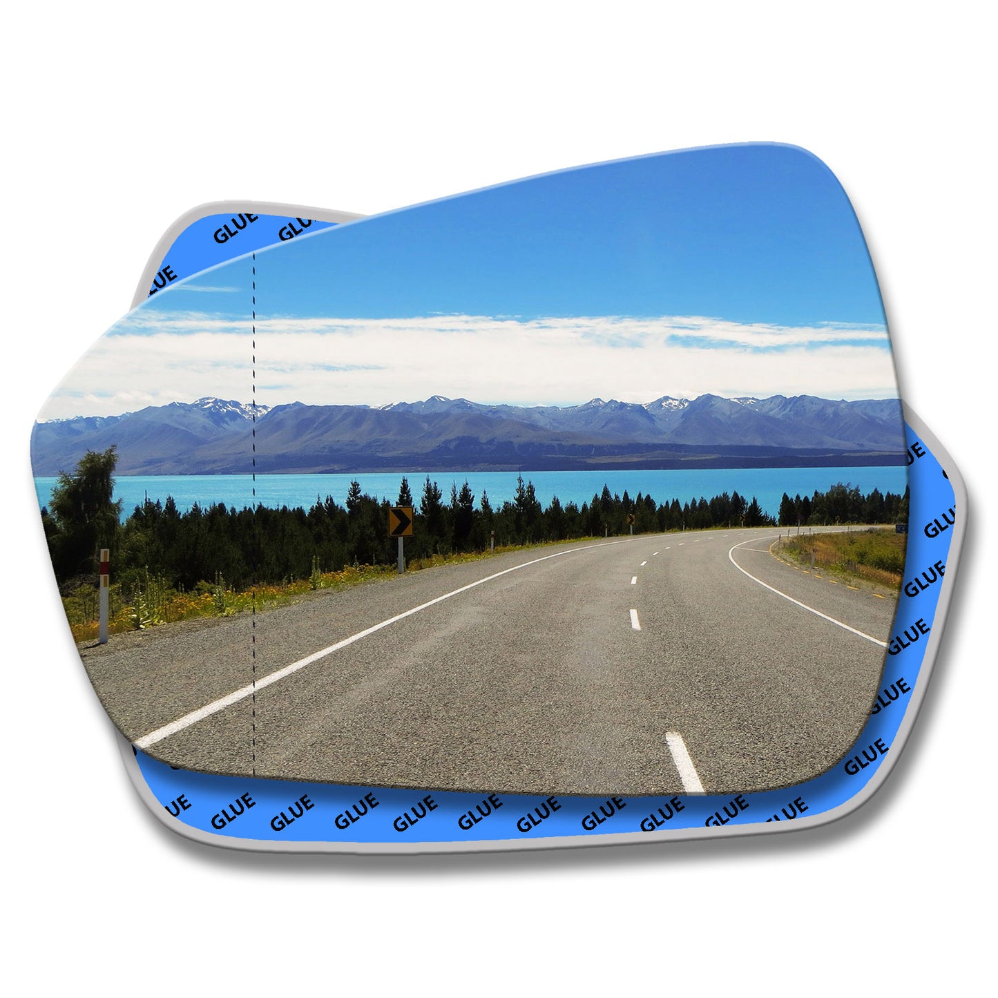 AGCP Spiegelglas für Ford Fusion 2013 - 2020