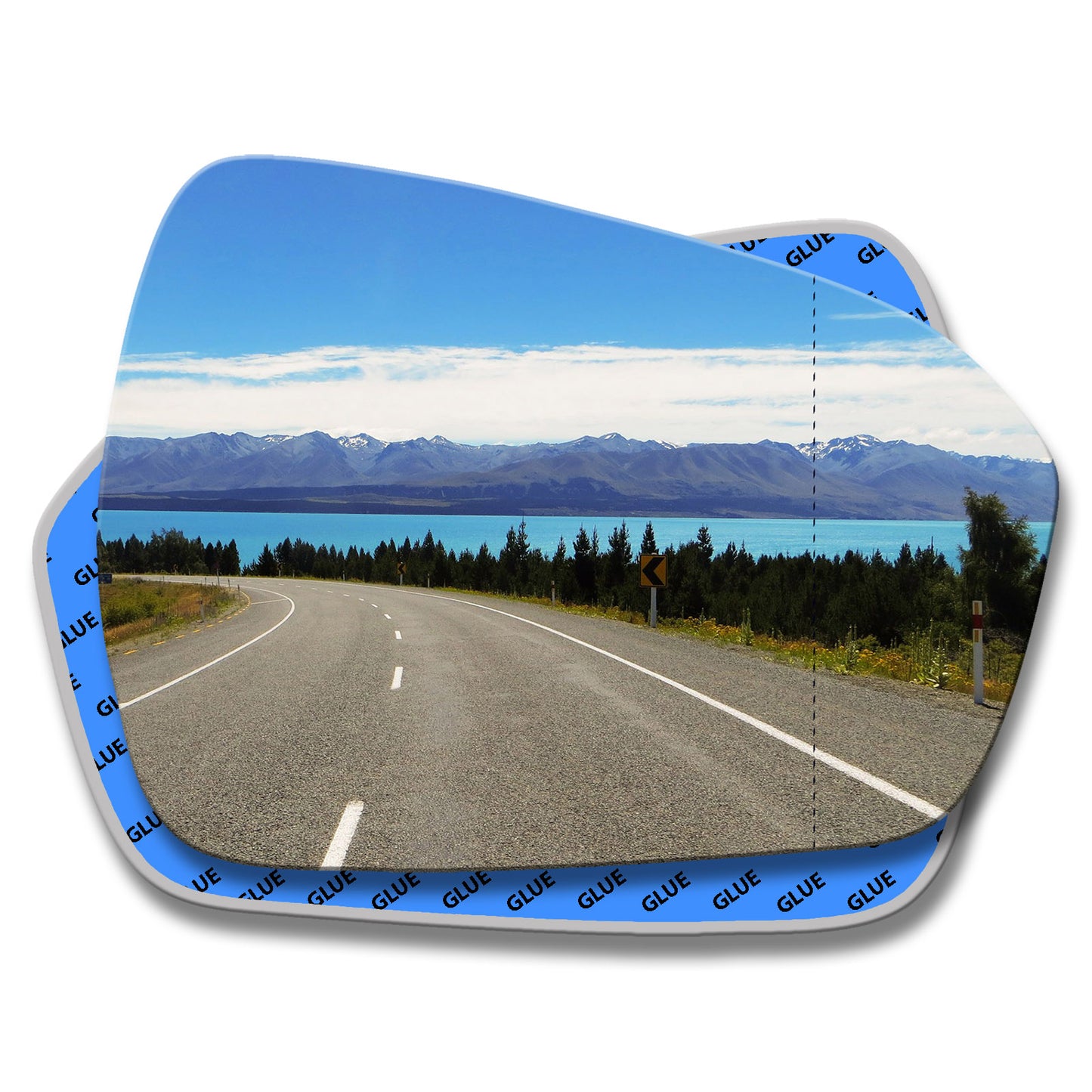 AGCP Spiegelglas für Ford Fusion 2013 - 2020