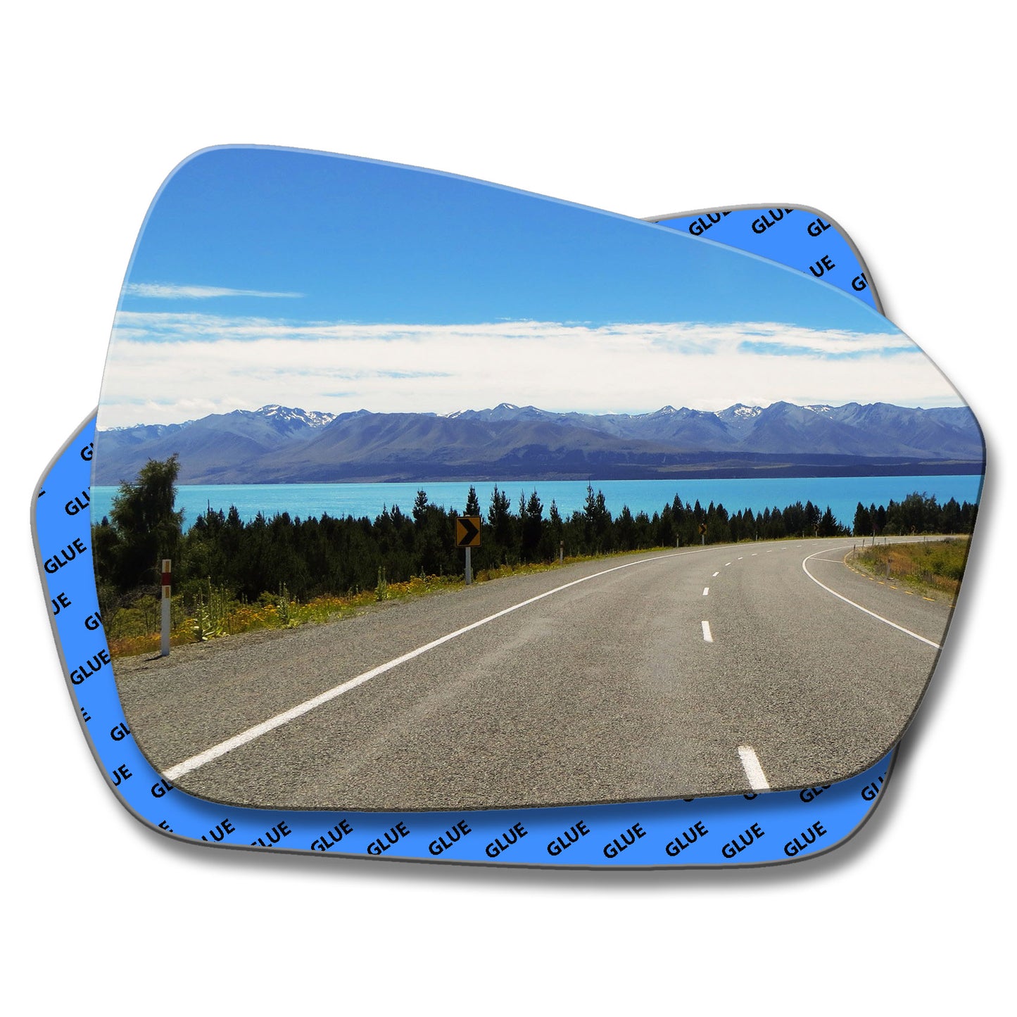 AGCP Spiegelglas für Ford Fusion 2013 - 2020