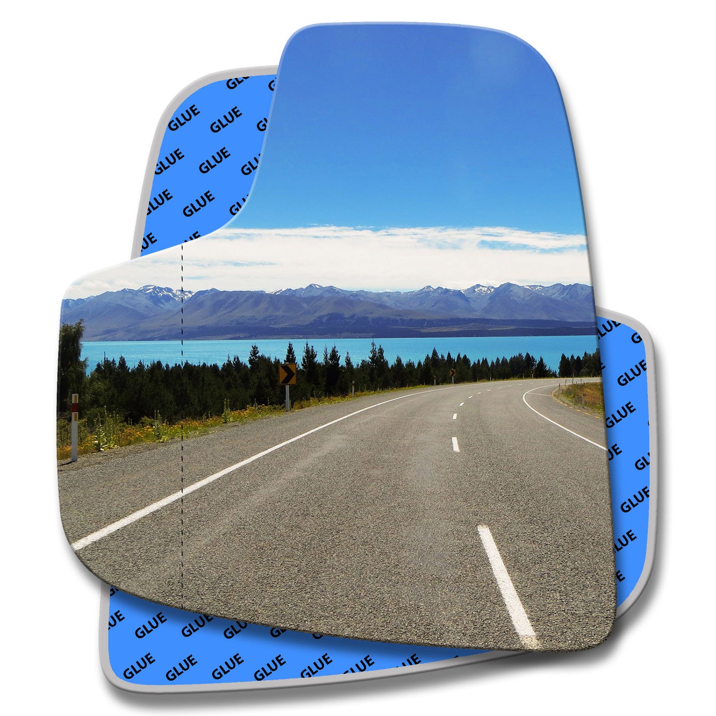 AGCP Spiegelglas für Nissan NV200 2011 - 2021