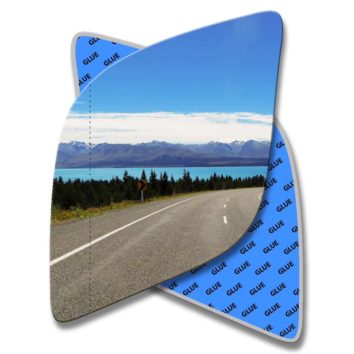 AGCP Spiegelglas für Nissan NV200 2011 - 2021