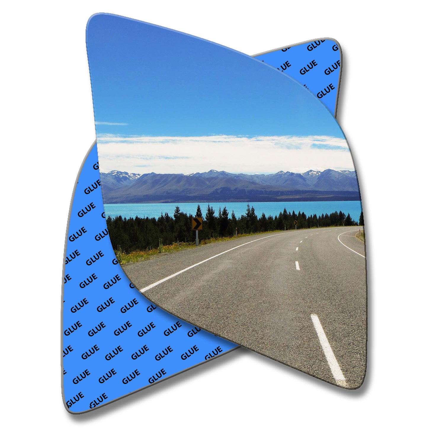 AGCP Spiegelglas für Nissan NV200 2011 - 2021