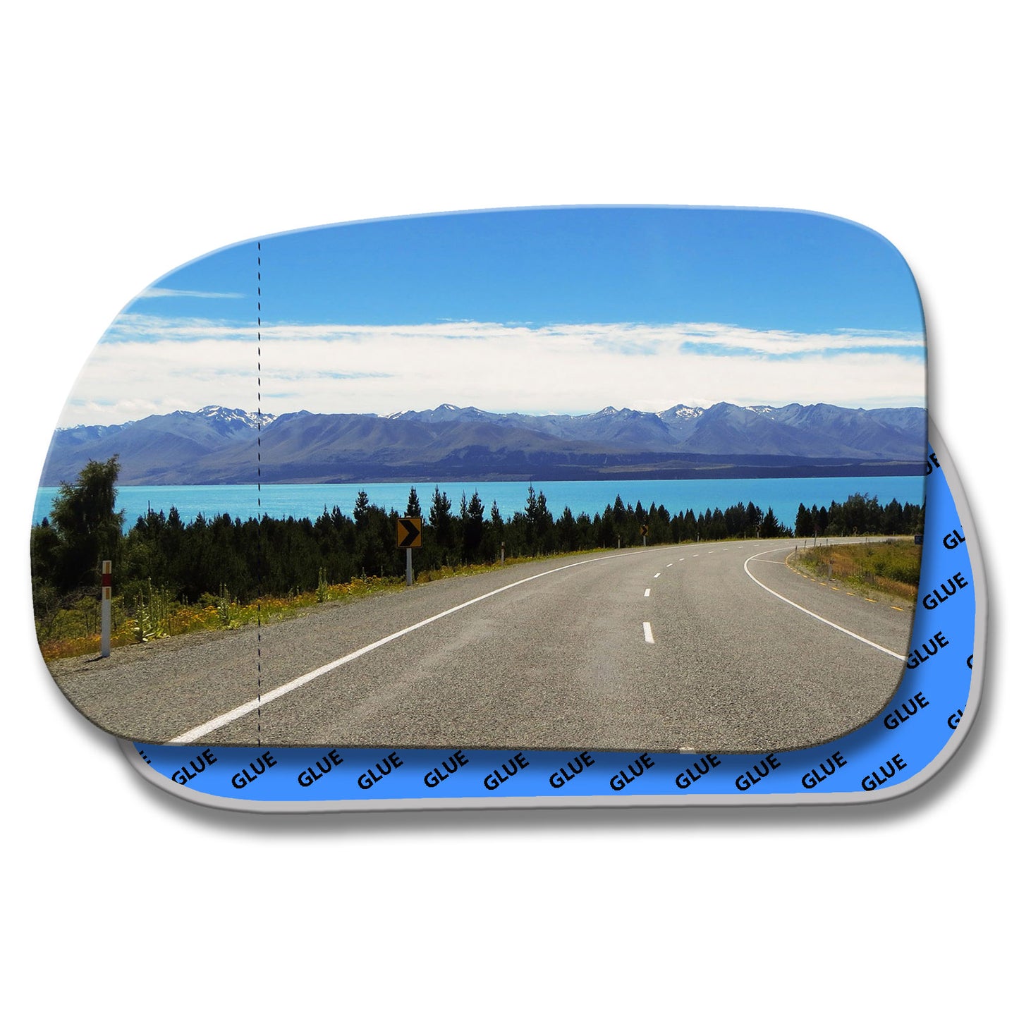 AGCP Spiegelglas für SsangYong Musso 2018 - 2025