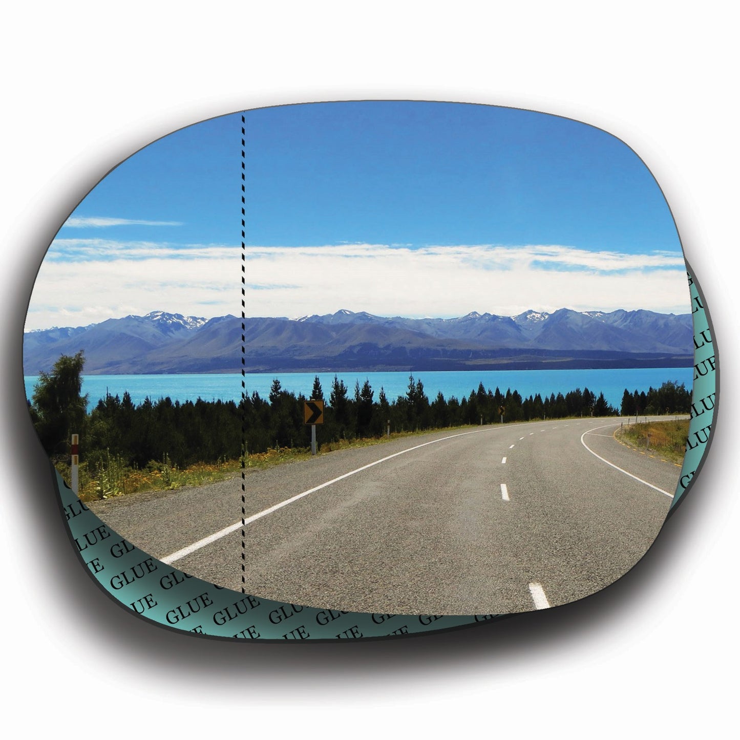 AGCP Spiegelglas für Honda Civic 8 2005 - 2011
