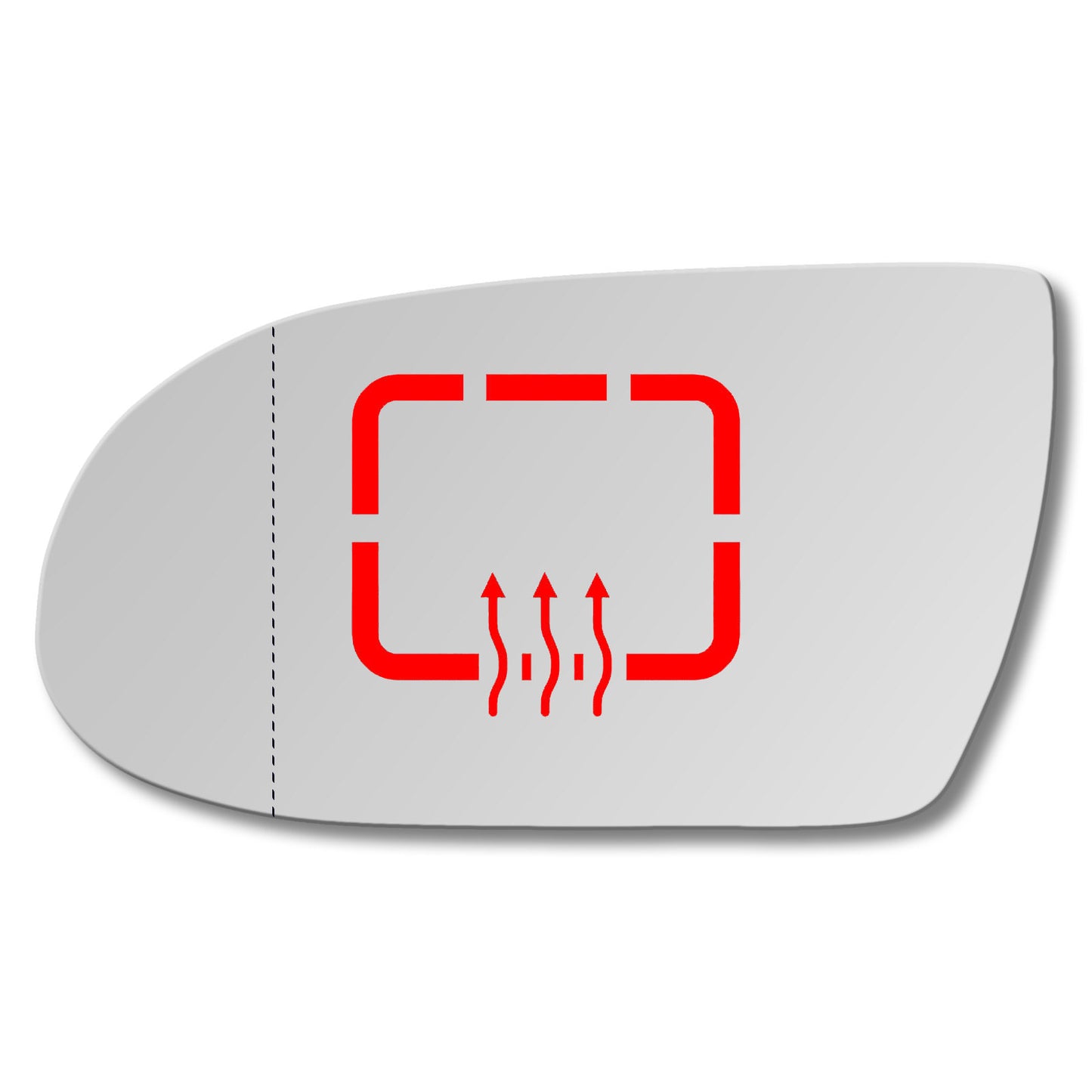 AGCP Spiegelglas Beheizt für Mercedes SL R230 2004 - 2008