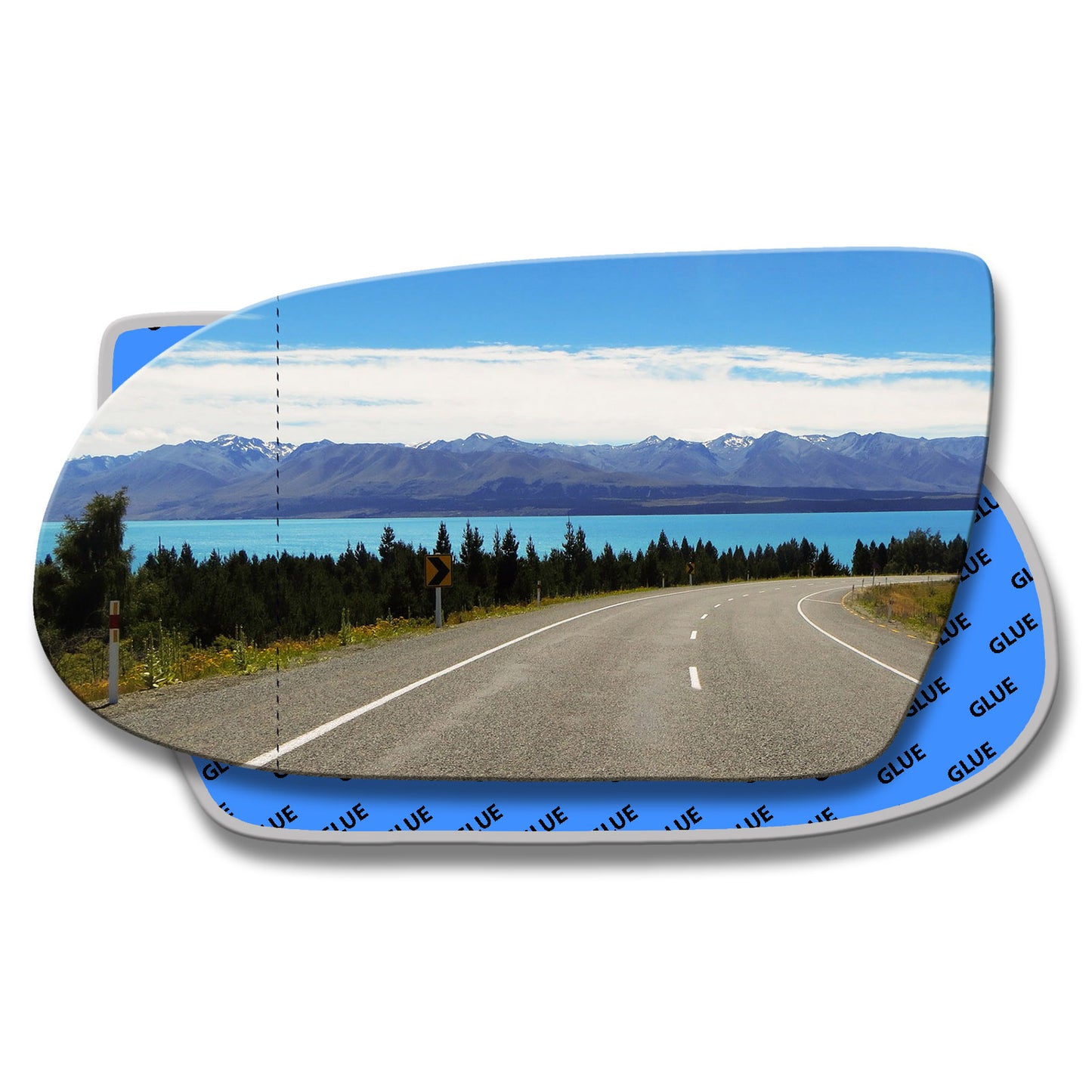 AGCP Spiegelglas für Mercedes SL R230 2004 - 2008