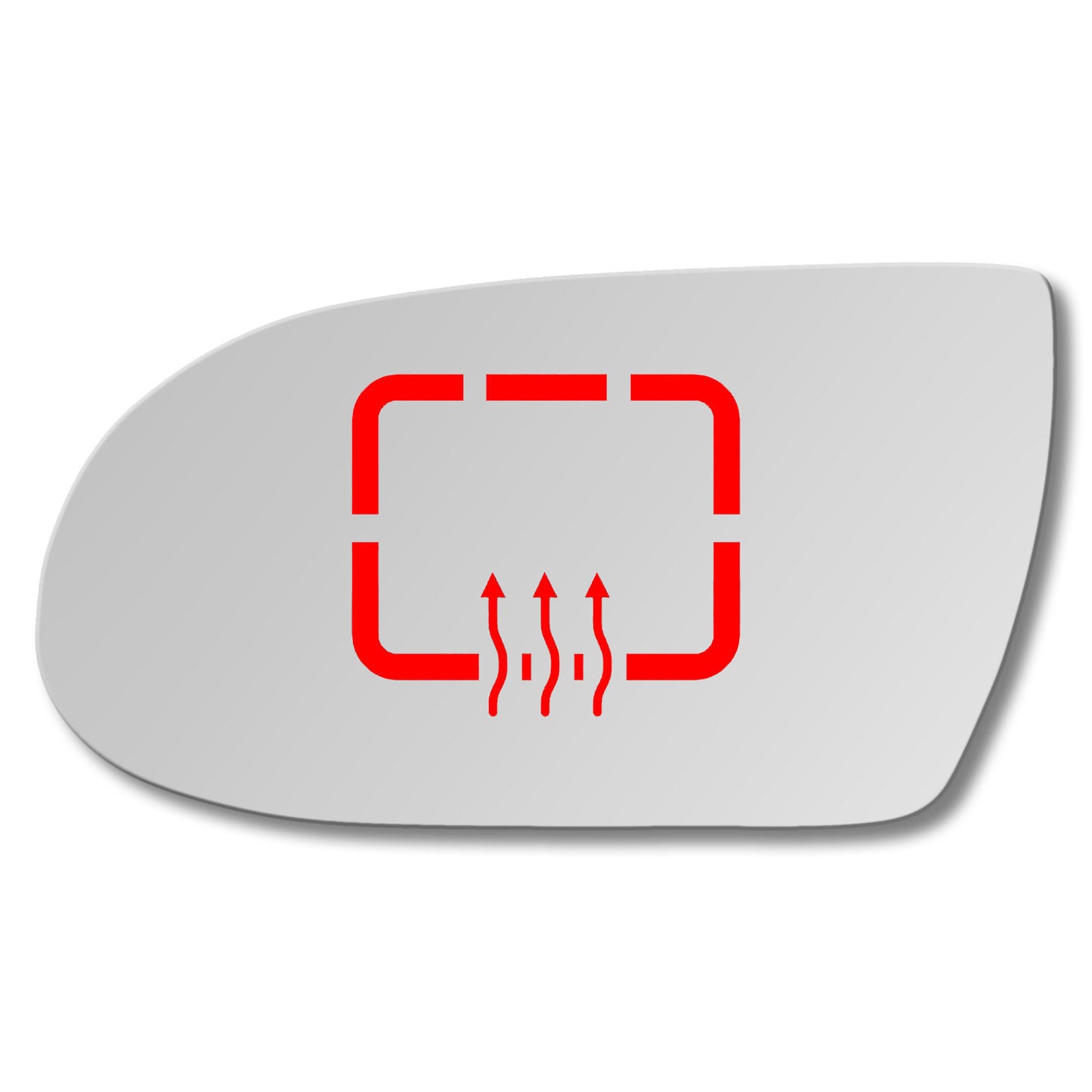 AGCP Spiegelglas Beheizt für Mercedes SL R230 2004 - 2008