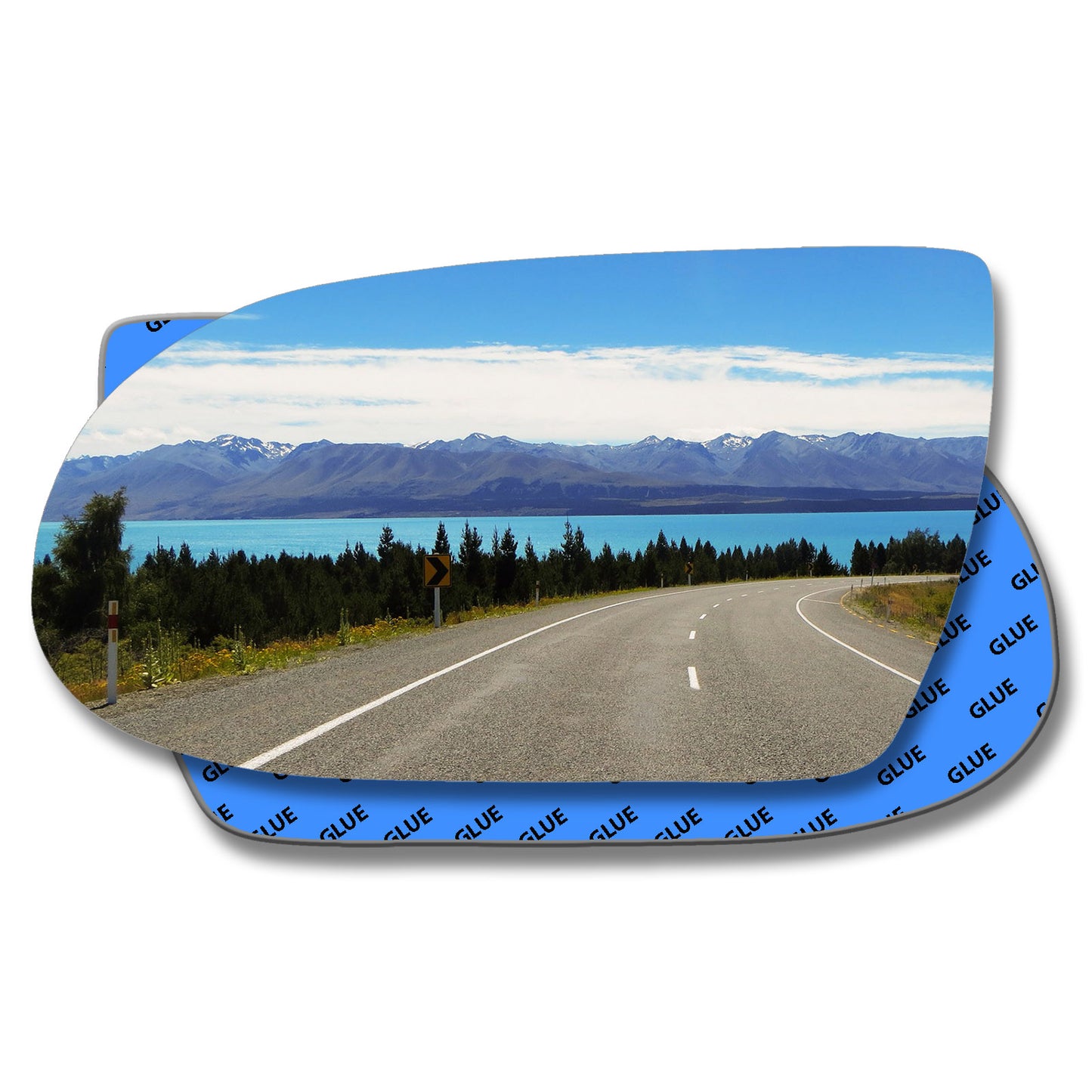 AGCP Spiegelglas für Mercedes SL R230 2004 - 2008