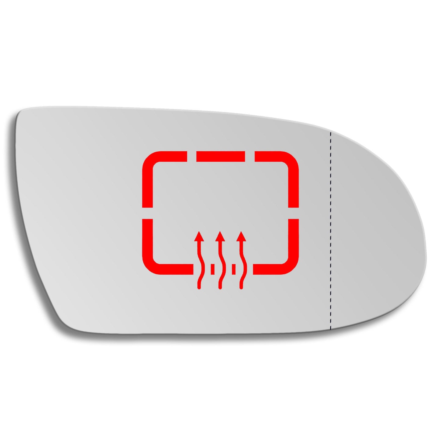 AGCP Spiegelglas Beheizt für Mercedes SL R230 2004 - 2008