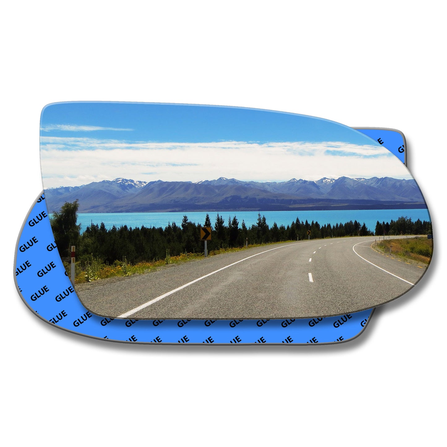AGCP Spiegelglas für Mercedes SL R230 2004 - 2008