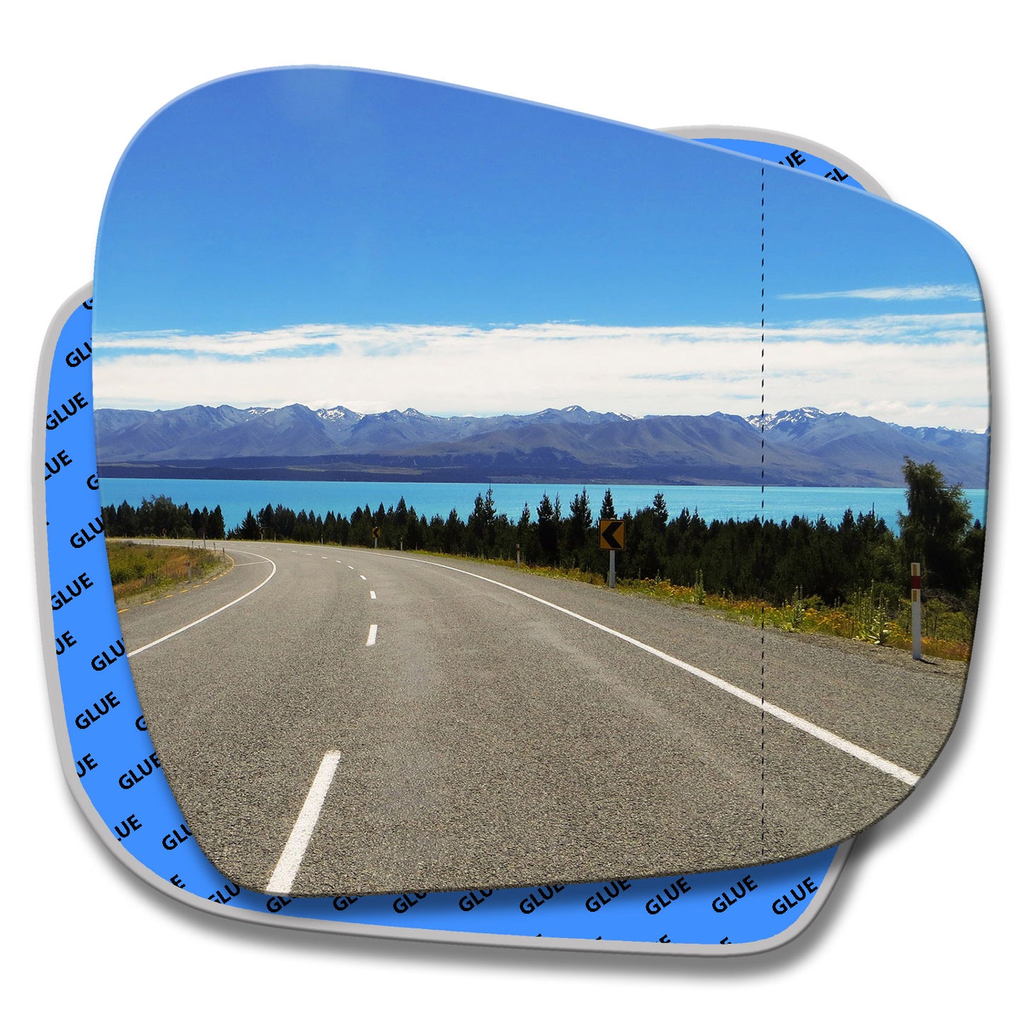 AGCP Spiegelglas für Nissan Navara D23 2014 - 2025