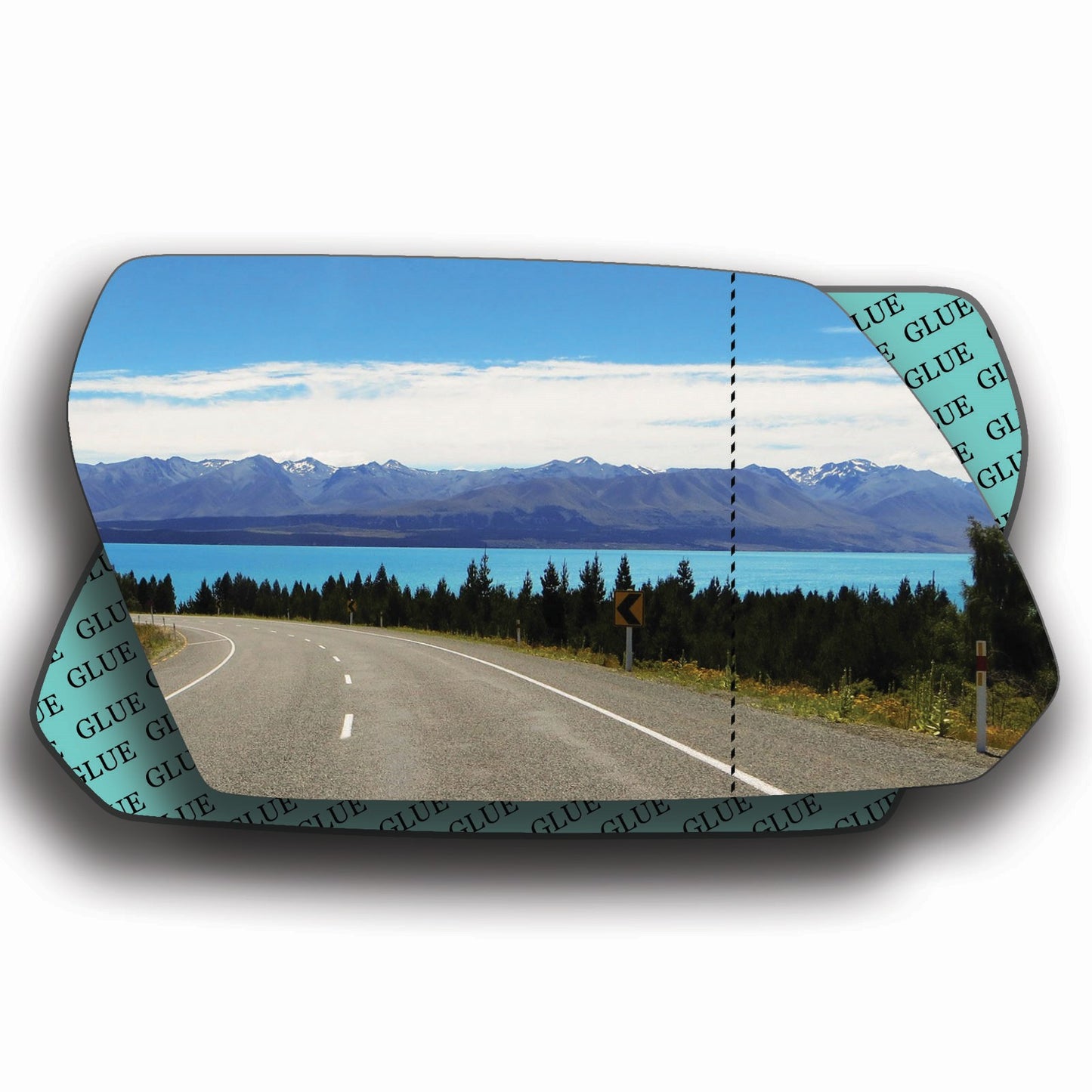 AGCP Spiegelglas für Ford Mondeo 2000 - 2003