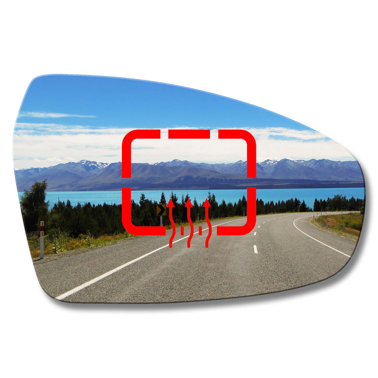 AGCP Spiegelglas Beheizt für Kia XCeed 2018 - 2025
