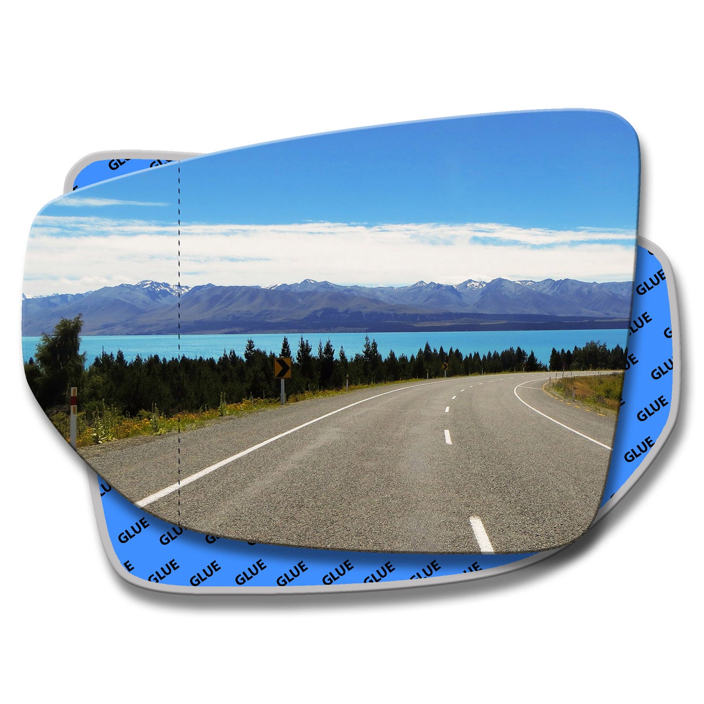 AGCP Spiegelglas für Lexus ES 7 2018 - 2025