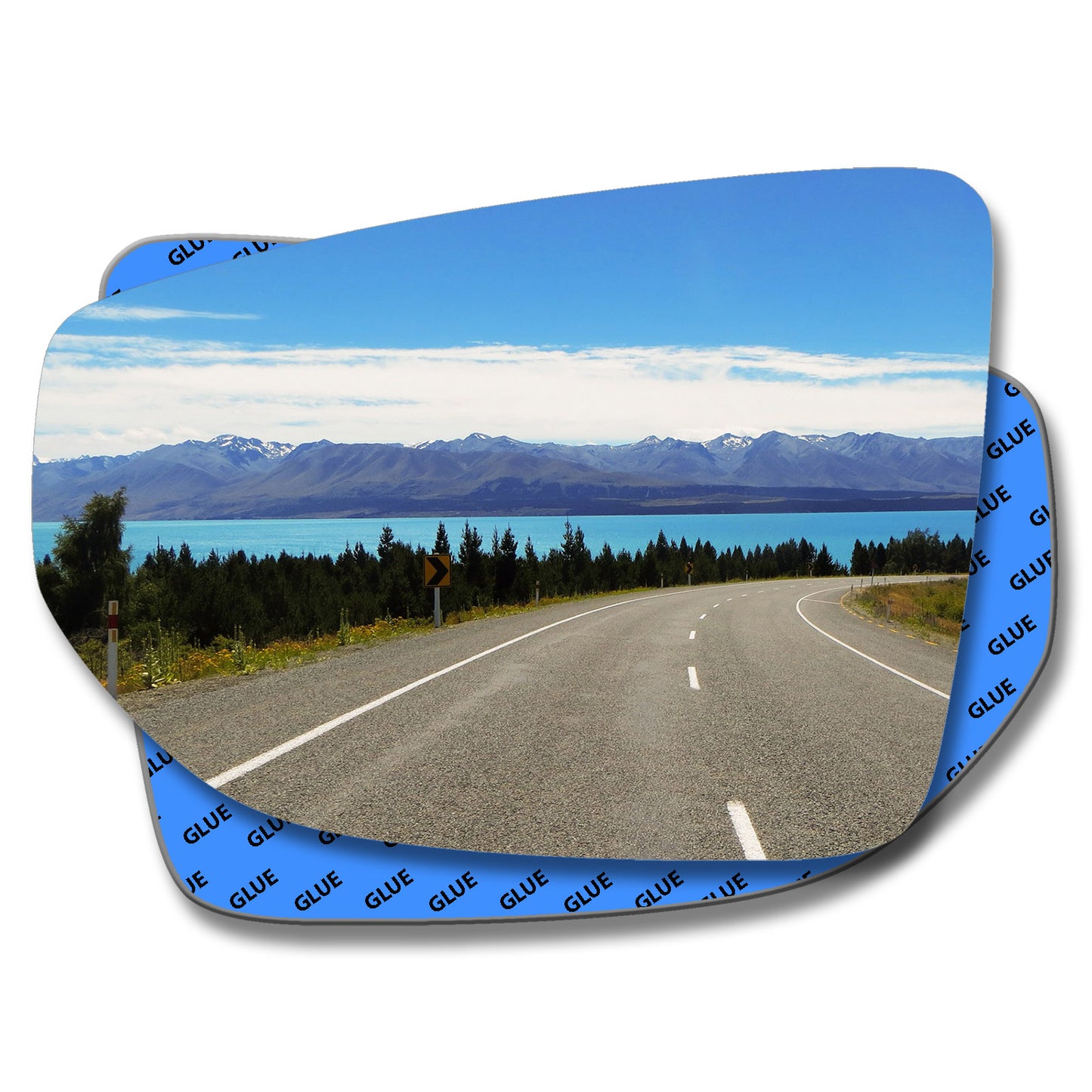 AGCP Spiegelglas für Lexus ES 7 2018 - 2025