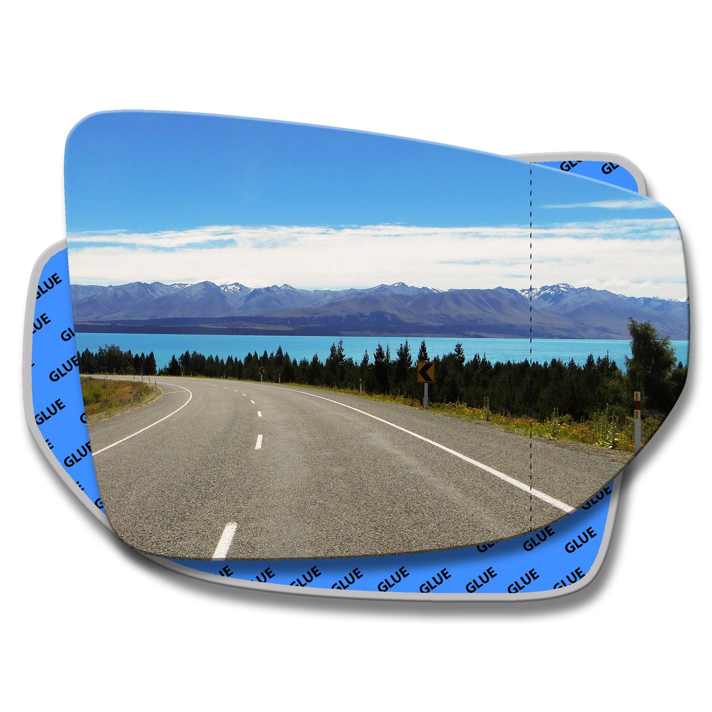 AGCP Spiegelglas für Lexus ES 7 2018 - 2025