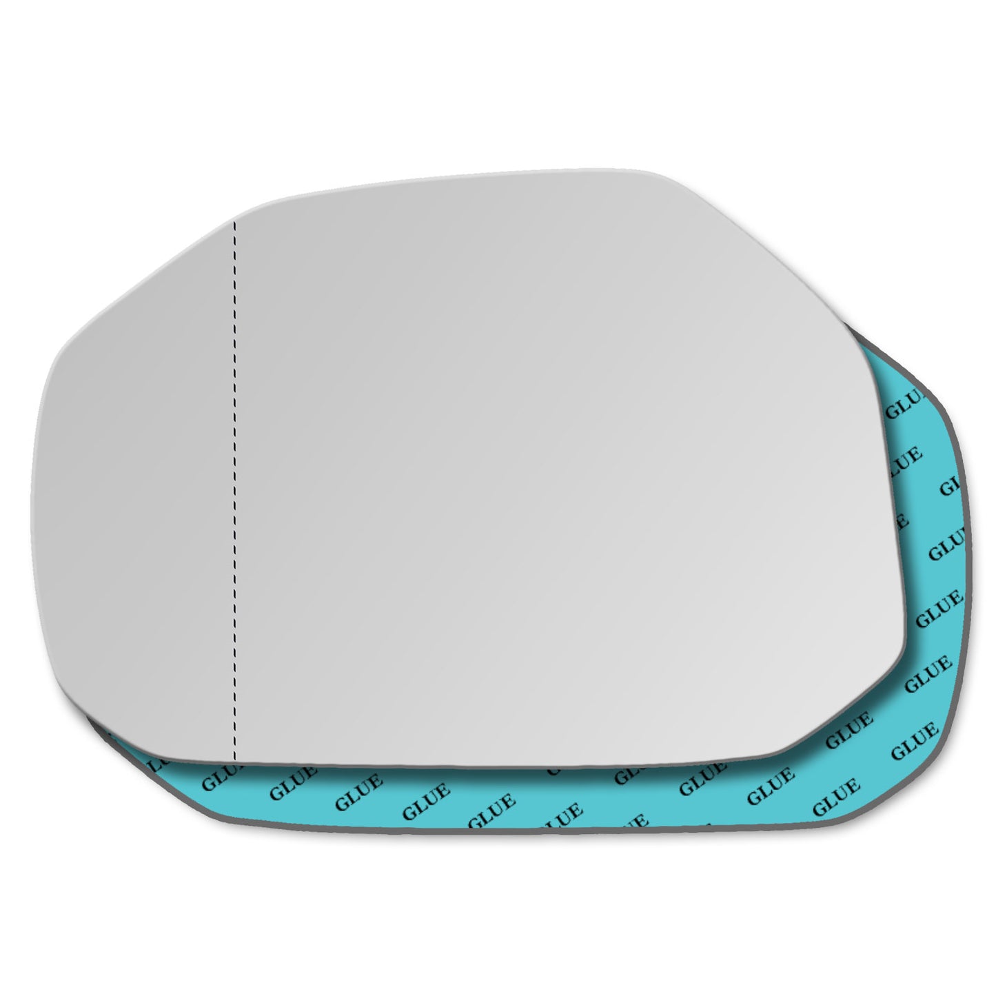 AGCP Spiegelglas für Fiat Strada 2007 - 2013