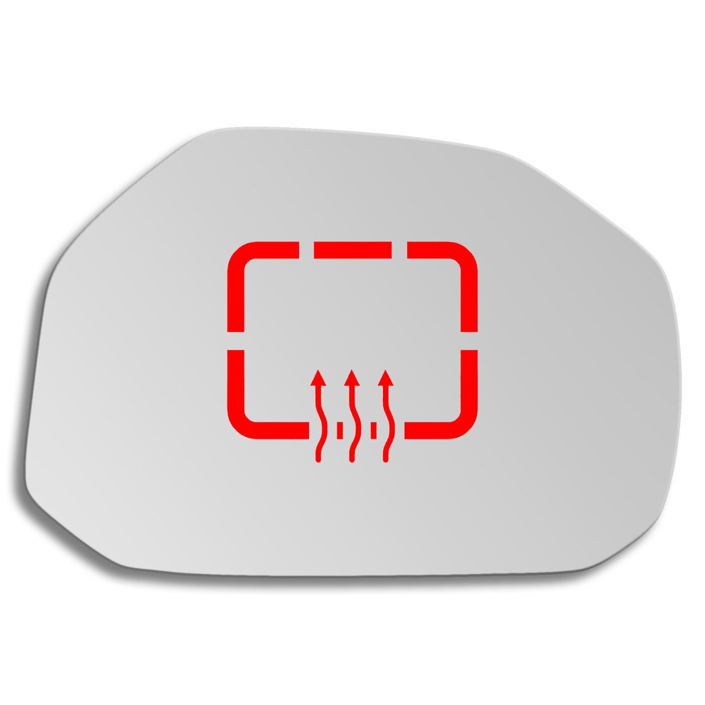 AGCP Spiegelglas Beheizt für Fiat Strada 2007 - 2013