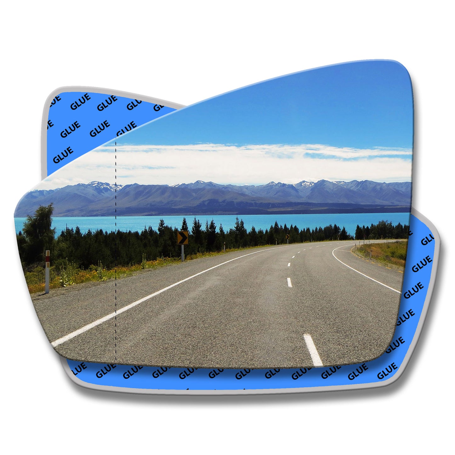 AGCP Spiegelglas für Volkswagen Tiguan Allspace 2016 - 2024