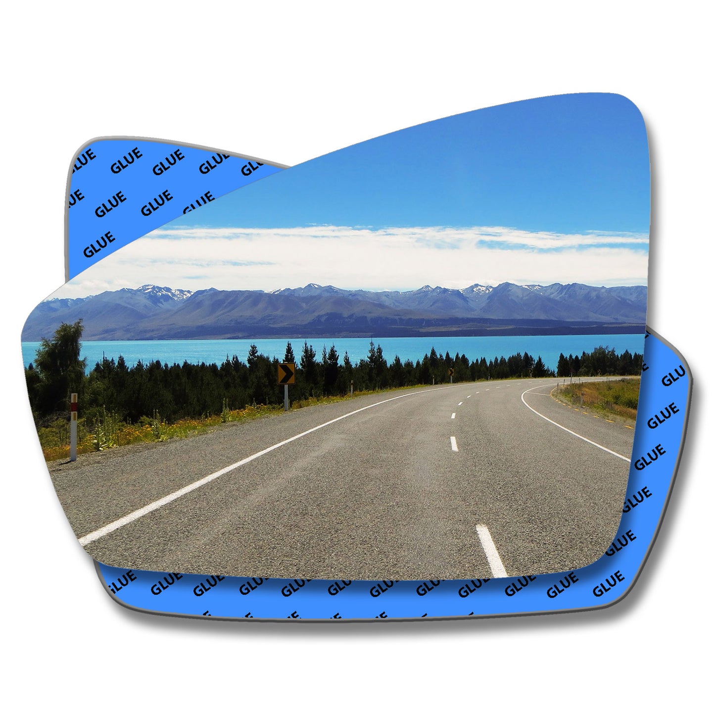 AGCP Spiegelglas für Volkswagen Tiguan Allspace 2016 - 2024