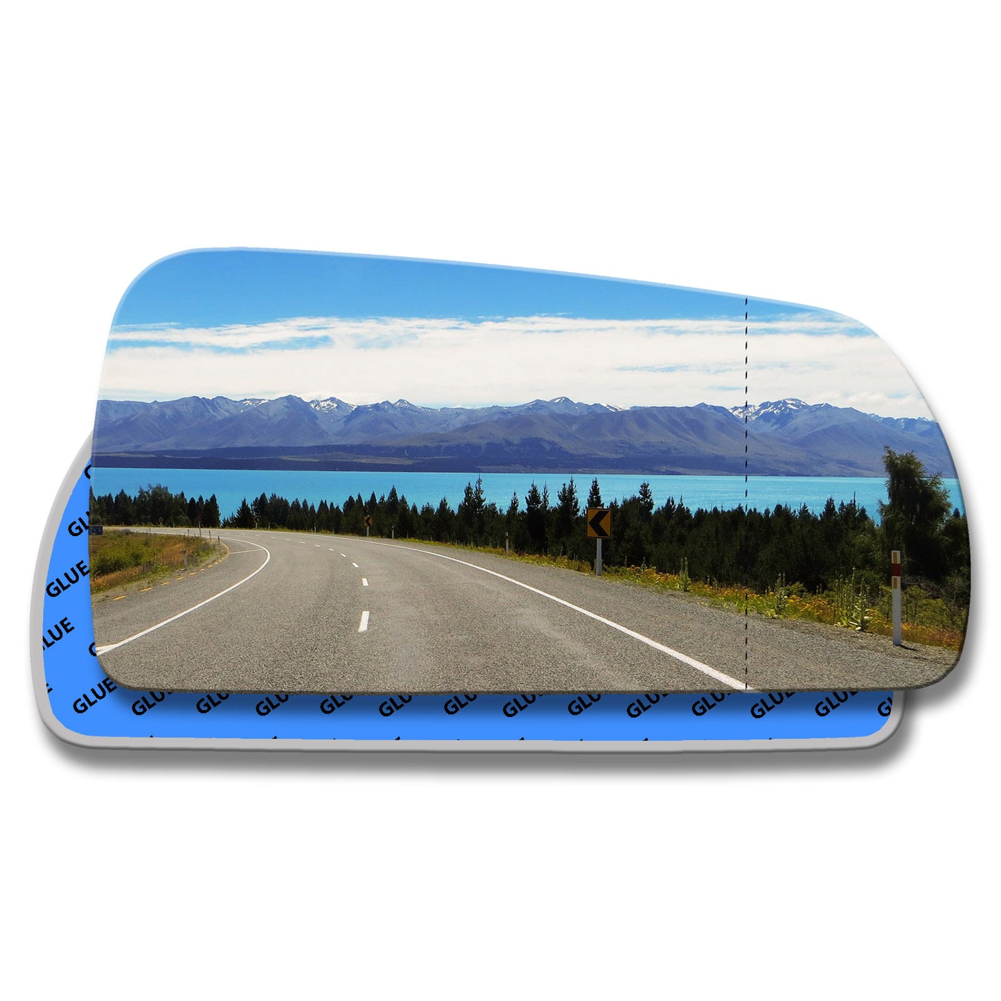 AGCP Spiegelglas für Cadillac STS 2004 - 2012