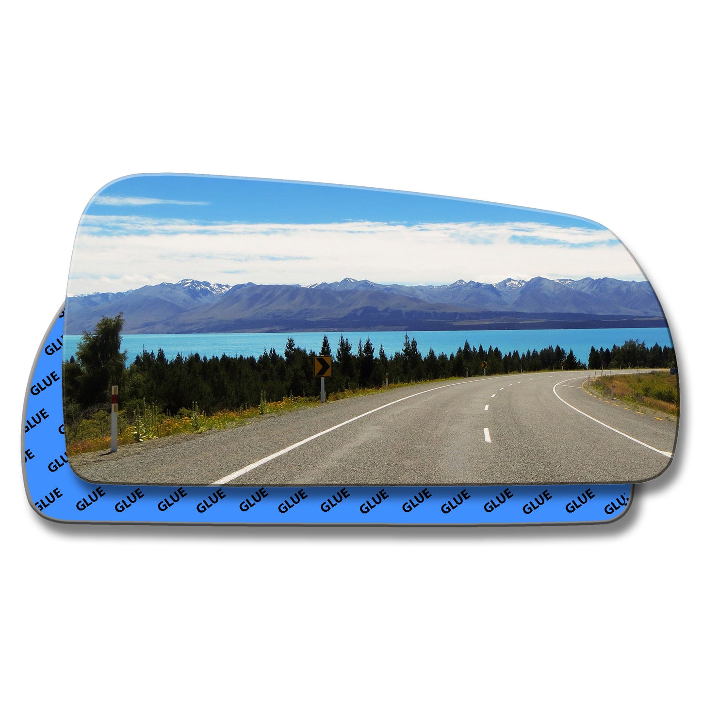 AGCP Spiegelglas für Cadillac STS 2004 - 2012