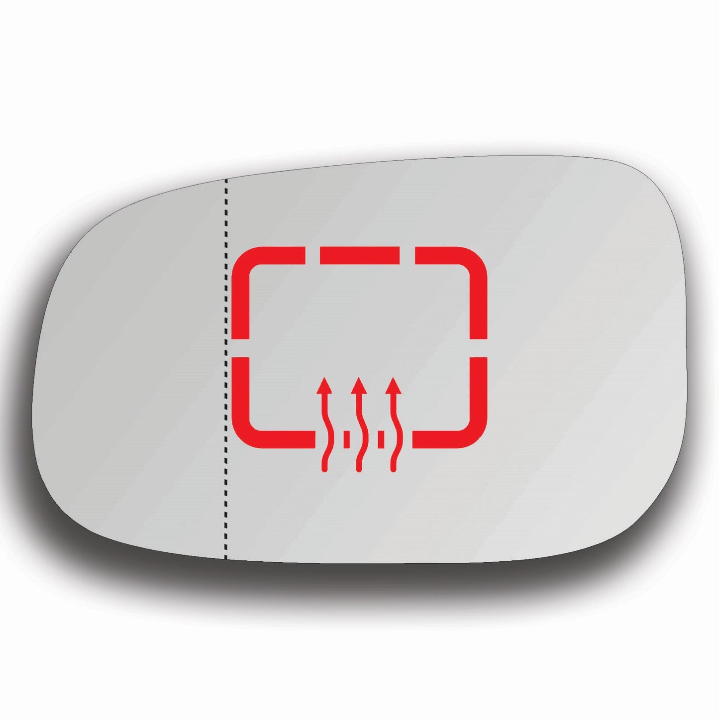 AGCP Spiegelglas Beheizt für Volvo C30 2006 - 2010